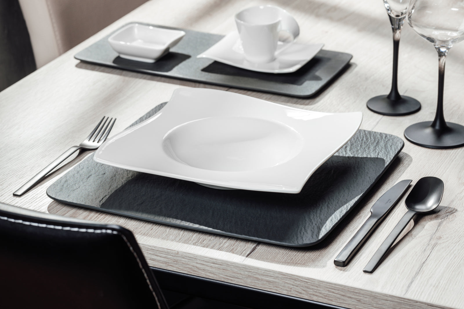 Villeroy & Boch New Wave Pastateller 28 cm Set6 Lifestyle1