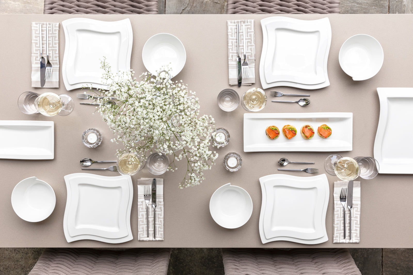 Villeroy & Boch New Wave Speiseteller 27 cm Lifestyle 2