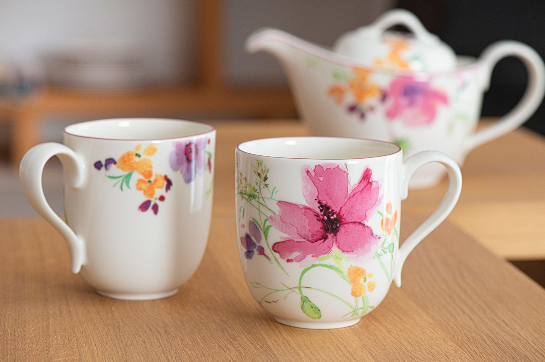 Villeroy & Boch Mariefleur Basic Becher mit Henkel 0,26 l Lifestyle 3