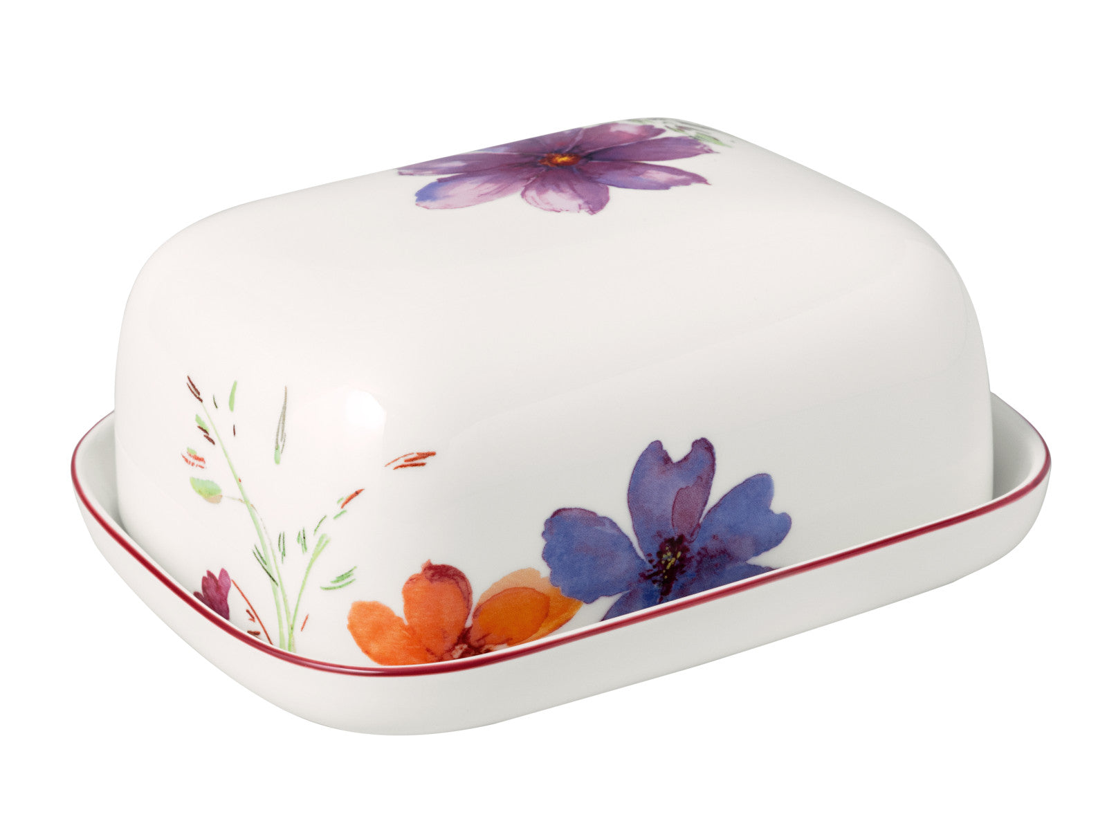 Villeroy & Boch Mariefleur Basic Butterdose 15cm Freisteller 1