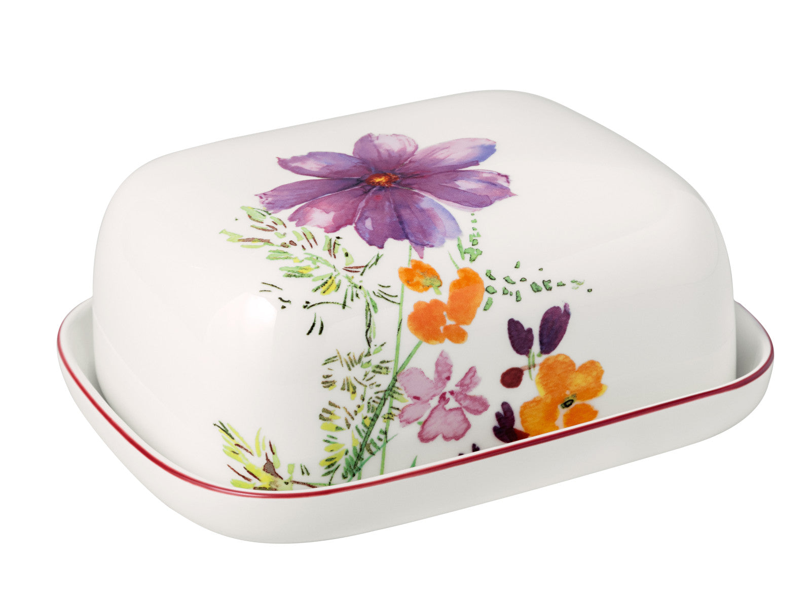 Villeroy & Boch Mariefleur Basic Butterdose 15cm Freisteller 2