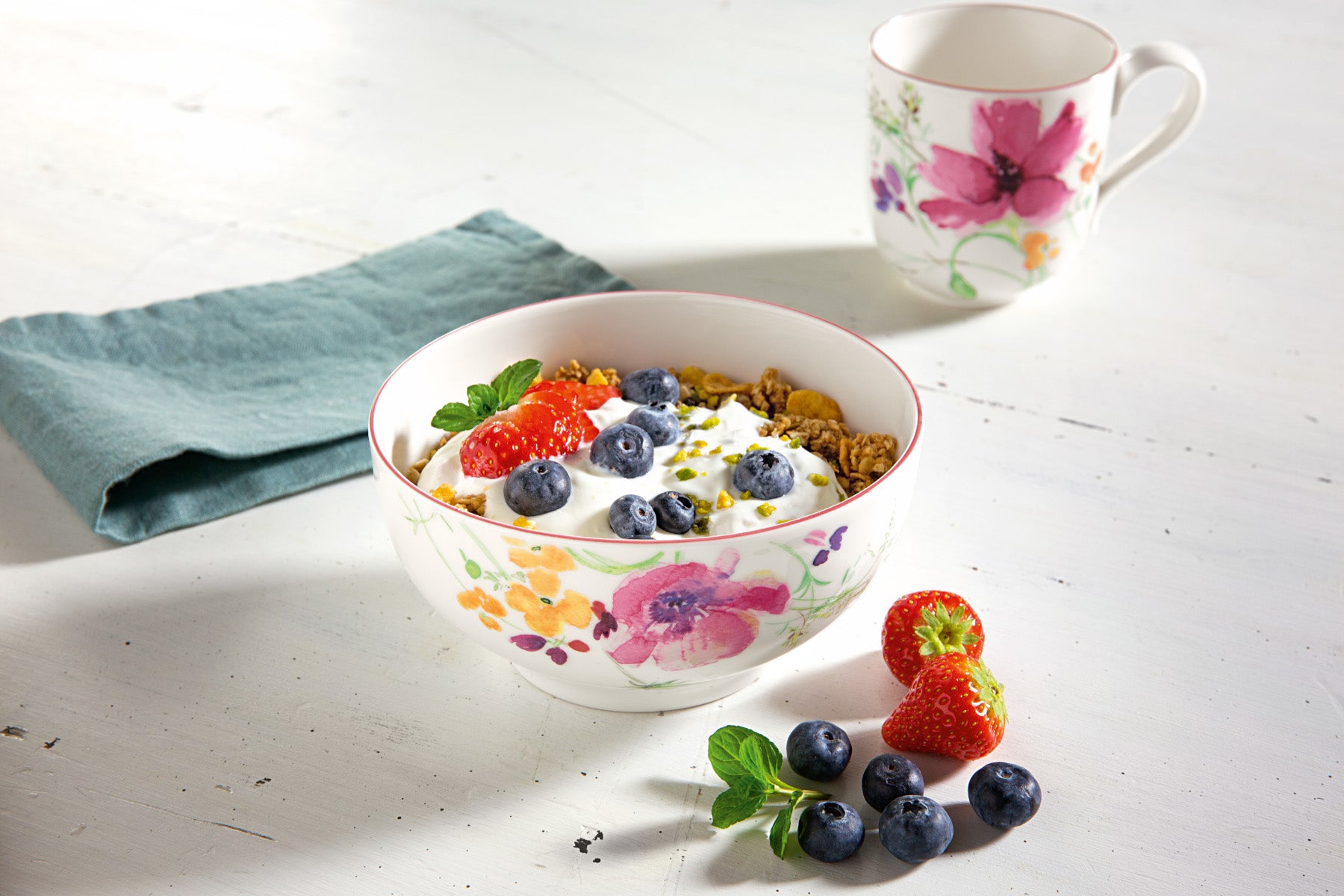 Villeroy & Boch Mariefleur Basic French-Bol 0,75 l Lifestyle 2