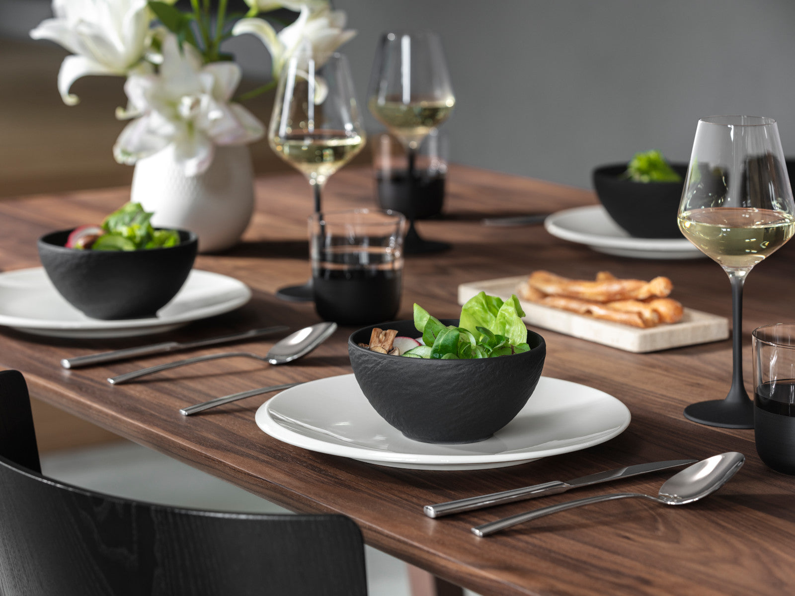 Villeroy & Boch Manufacture Travertine Servierplatte 40,5x28cm Lifestyle 4