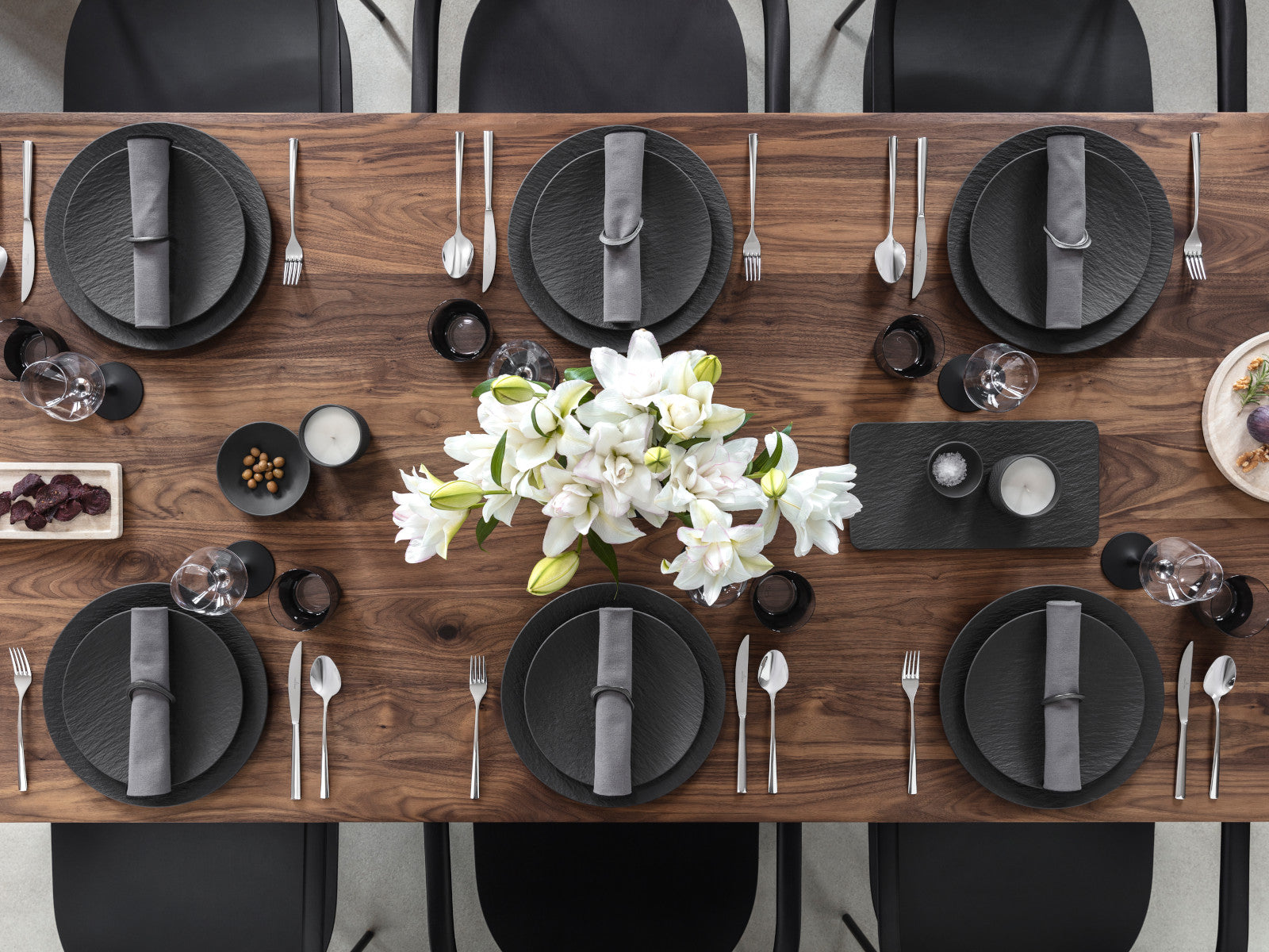 Villeroy & Boch Manufacture Rock Eierbecher 5x3cm Lifestyle 3