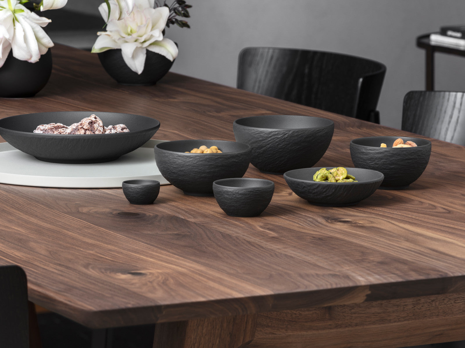 Villeroy & Boch Manufacture Rock Dessertschale 13cm Lifestyle 3