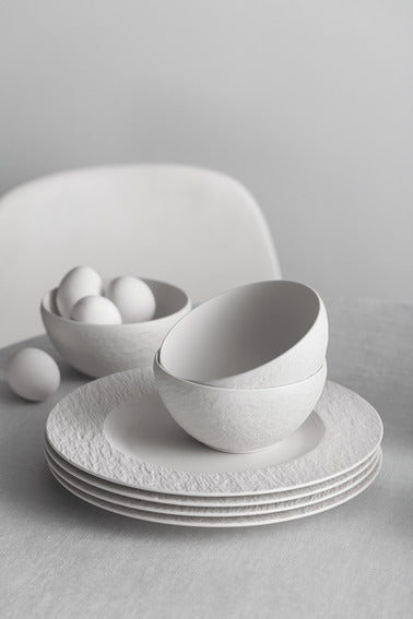 Villeroy & Boch Manufacture Rock blanc Starterset 36tlg