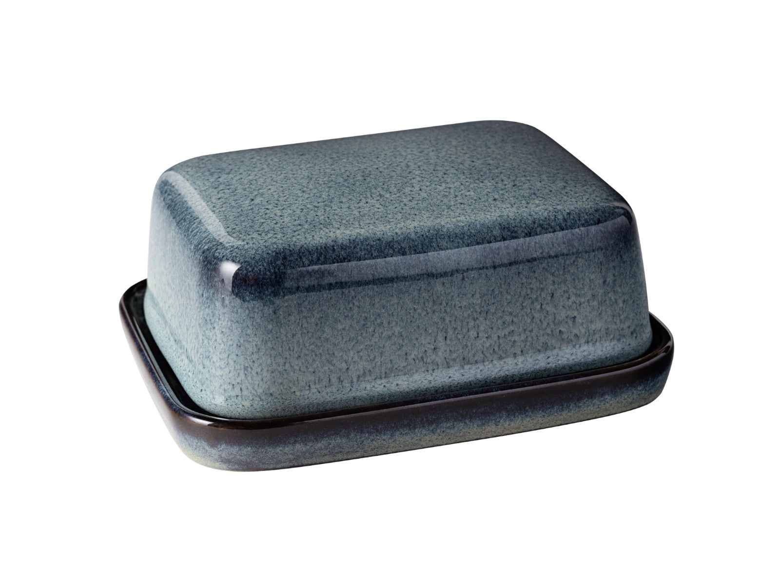 like Villeroy & Boch Lave gris Butterdose grau 6,5cm Freisteller 1