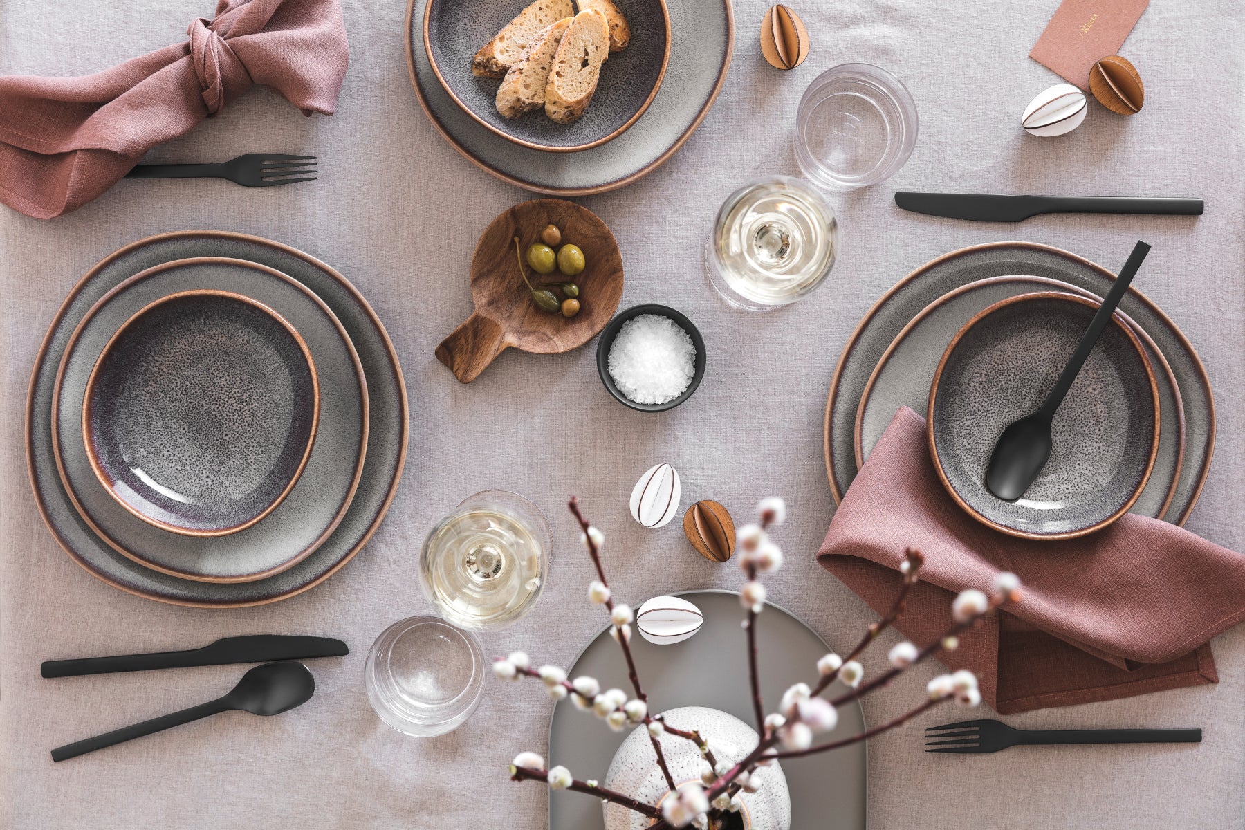 like by Villeroy & Boch 1042819071 Lave beige Frühstücks-Set 6tlg