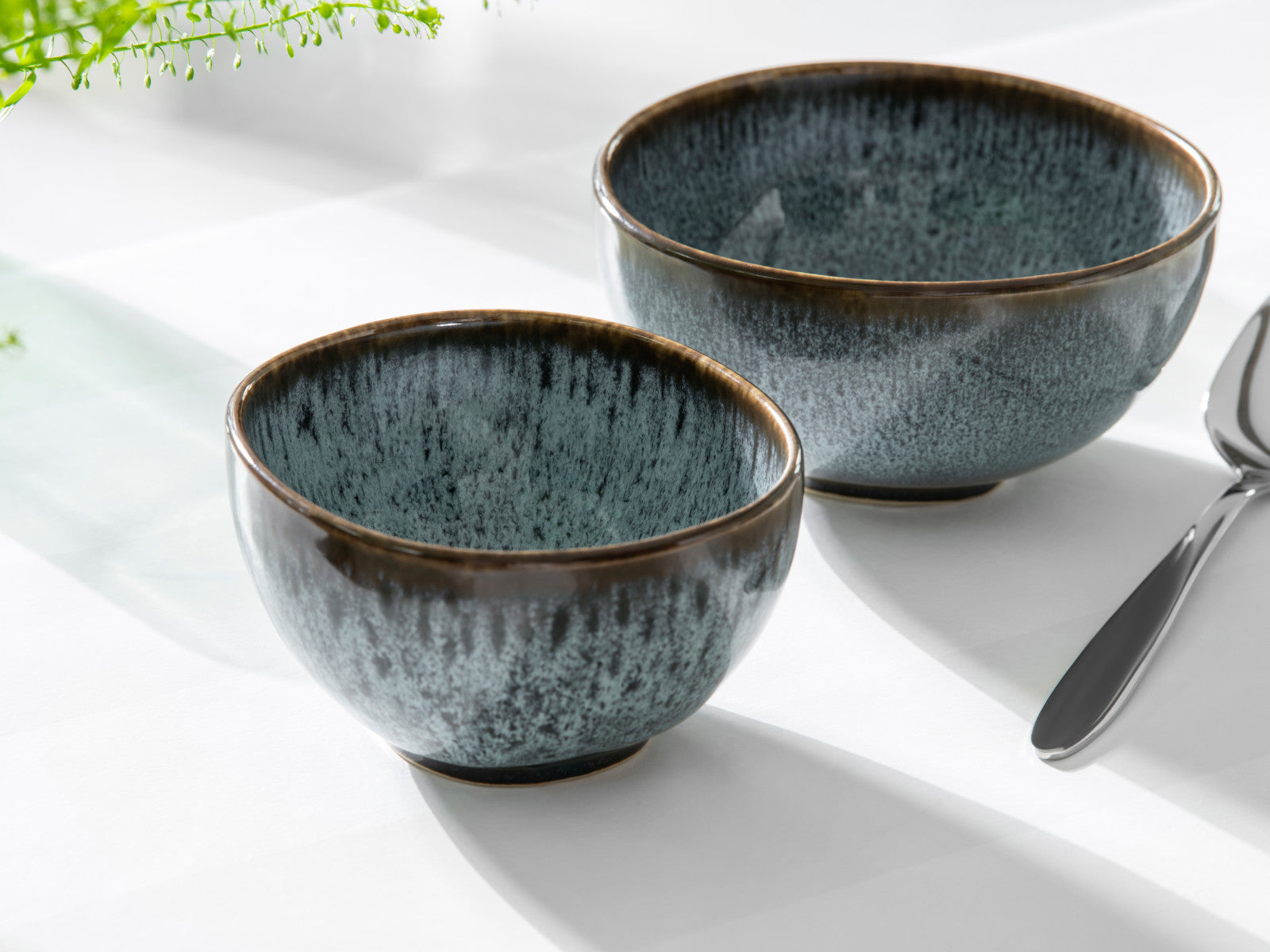 Like Villeroy & Boch Lave glace Suppenbol blue 8cm Lifestyle 2