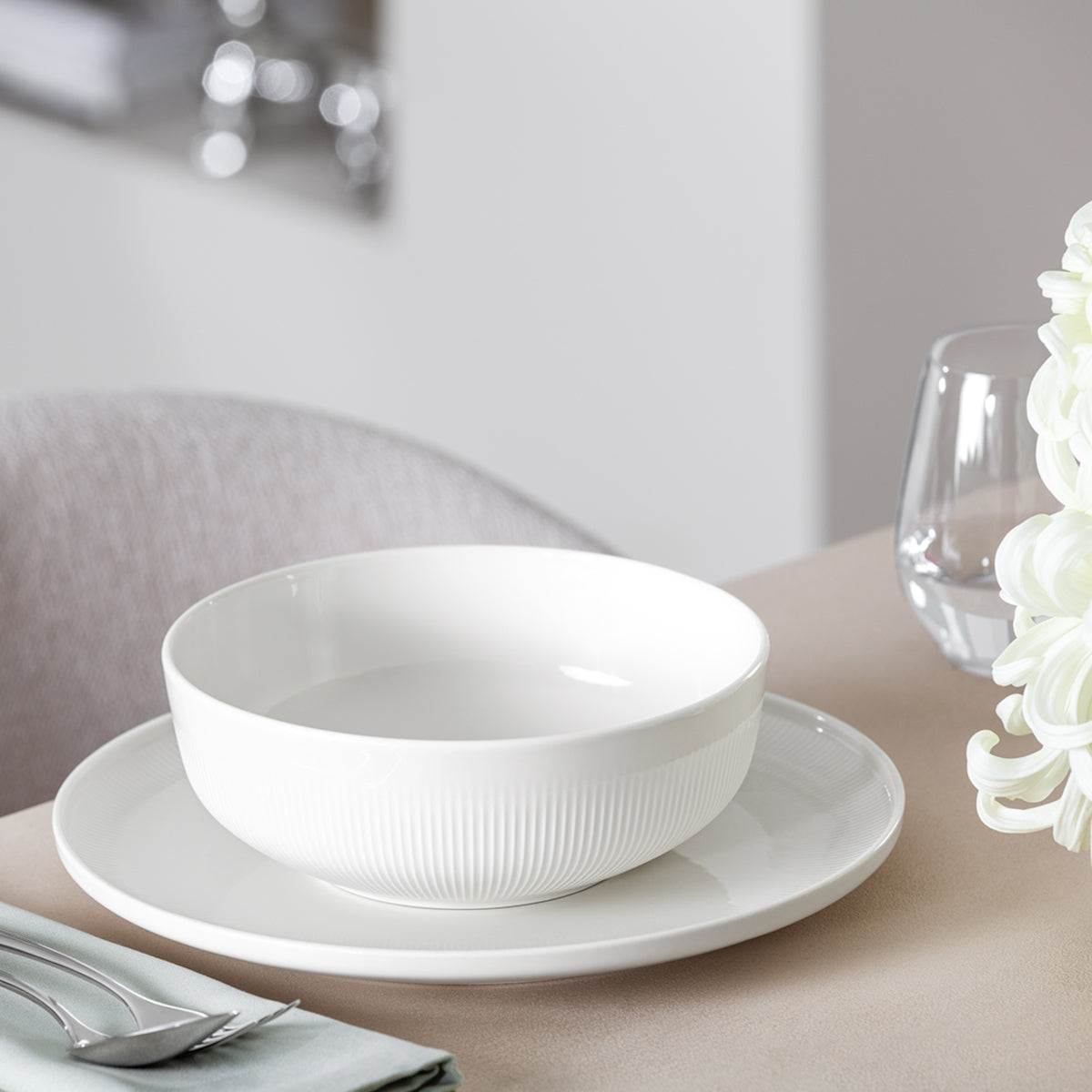 Villeroy & Boch Afina Schüssel weiß 19,5cm Lifestyle 3