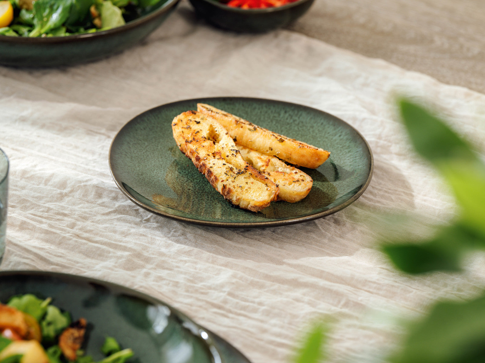 like Villeroy & Boch Lave vert Brotteller 17,5cm Set6 Lifestyle