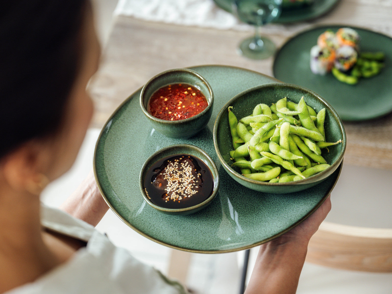 like Villeroy & Boch Lave vert Dipschale 0,14l Set6 Lifestyle