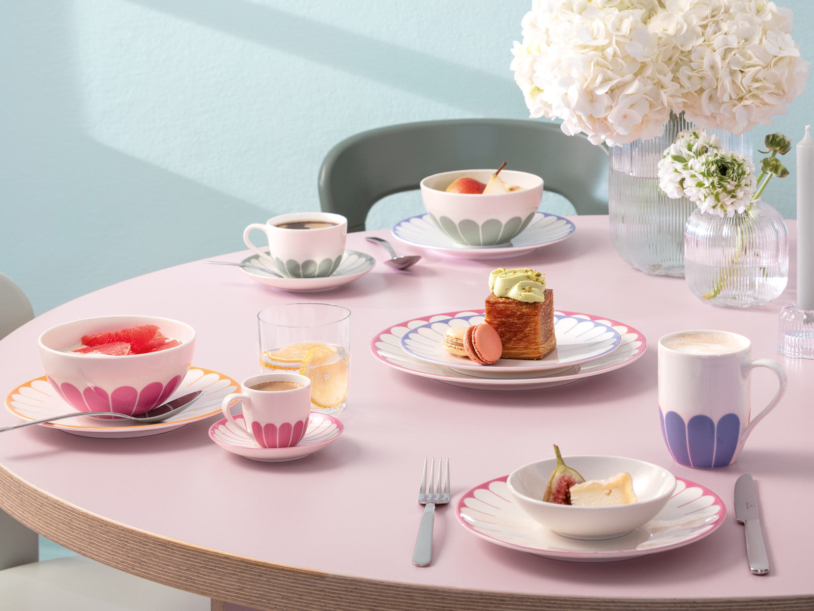 Villeroy & Boch Fleur vert Kaffeetasse 0,16l Lifestyle 2