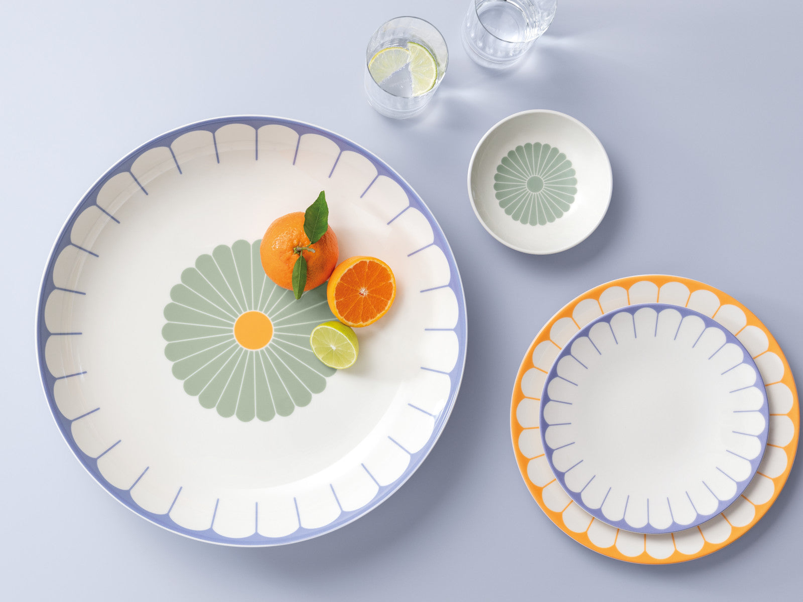 Villeroy & Boch Fleur soleil Frühstücks/Dessertteller 21cm Lifestyle 3