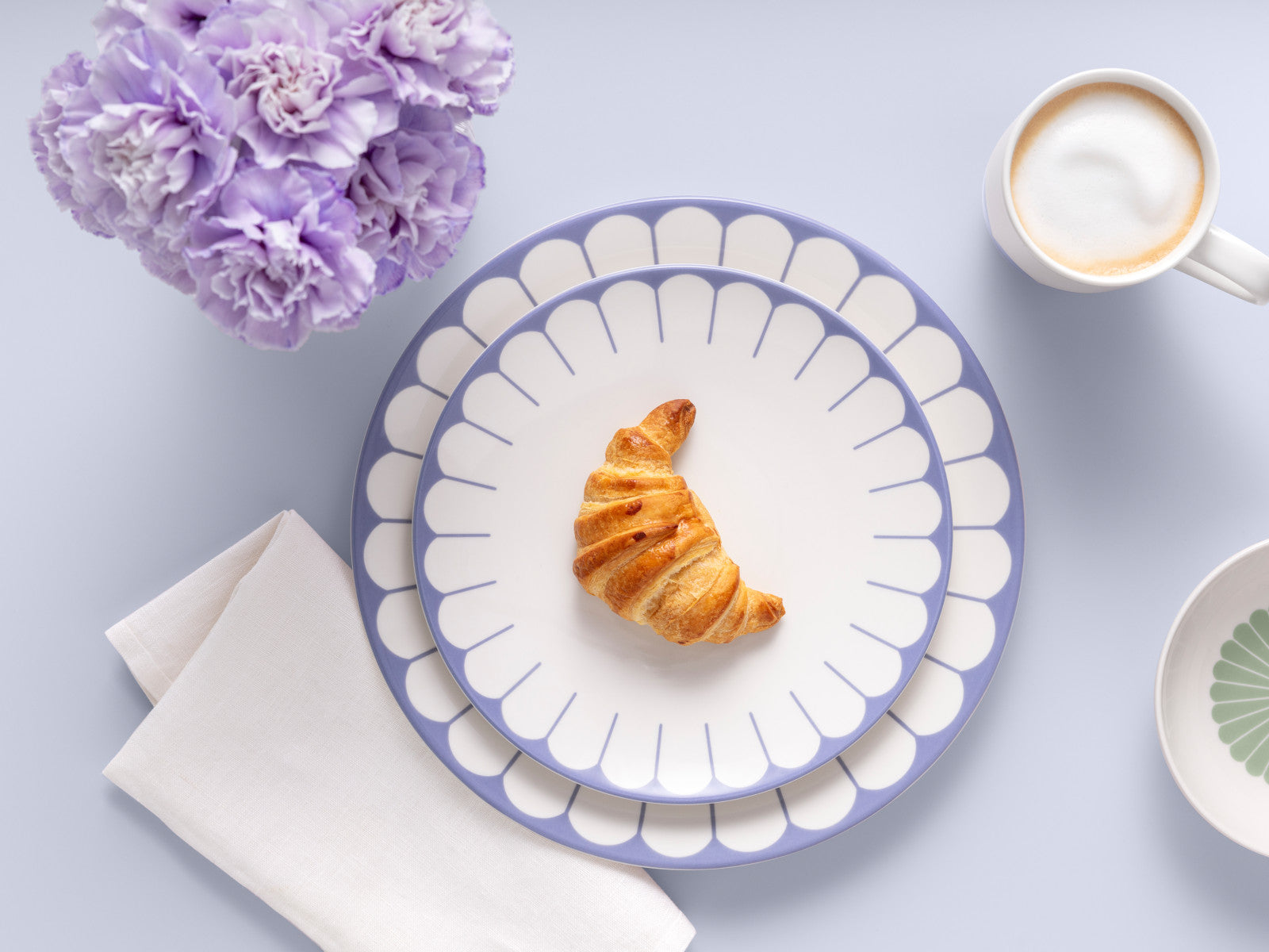 Villeroy & Boch Fleur bleu Kaffeetasse 0,16l Lifestyle 3