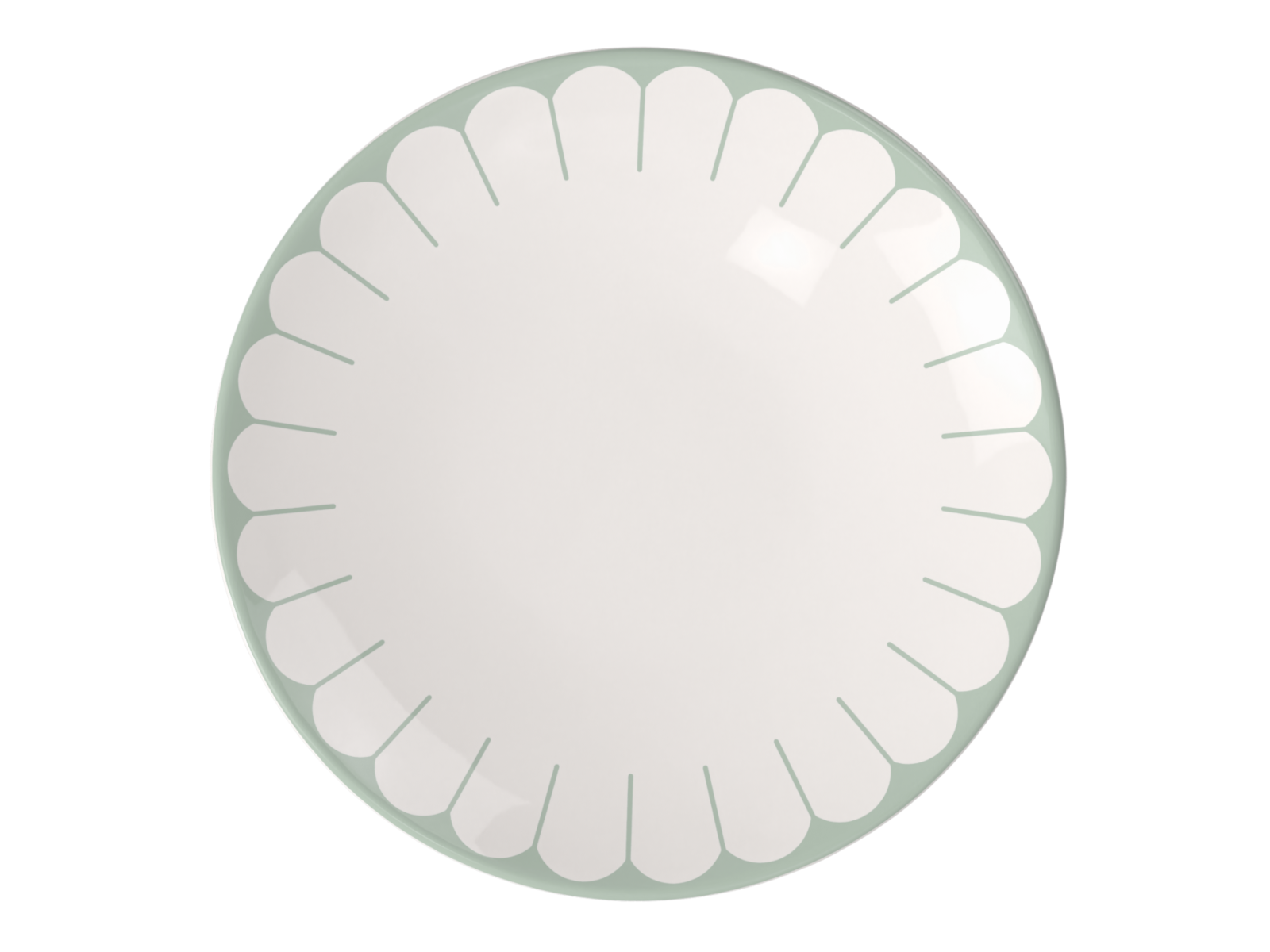 Villeroy & Boch Fleur vert Frühstücks/Dessertteller 21cm Freisteller 1