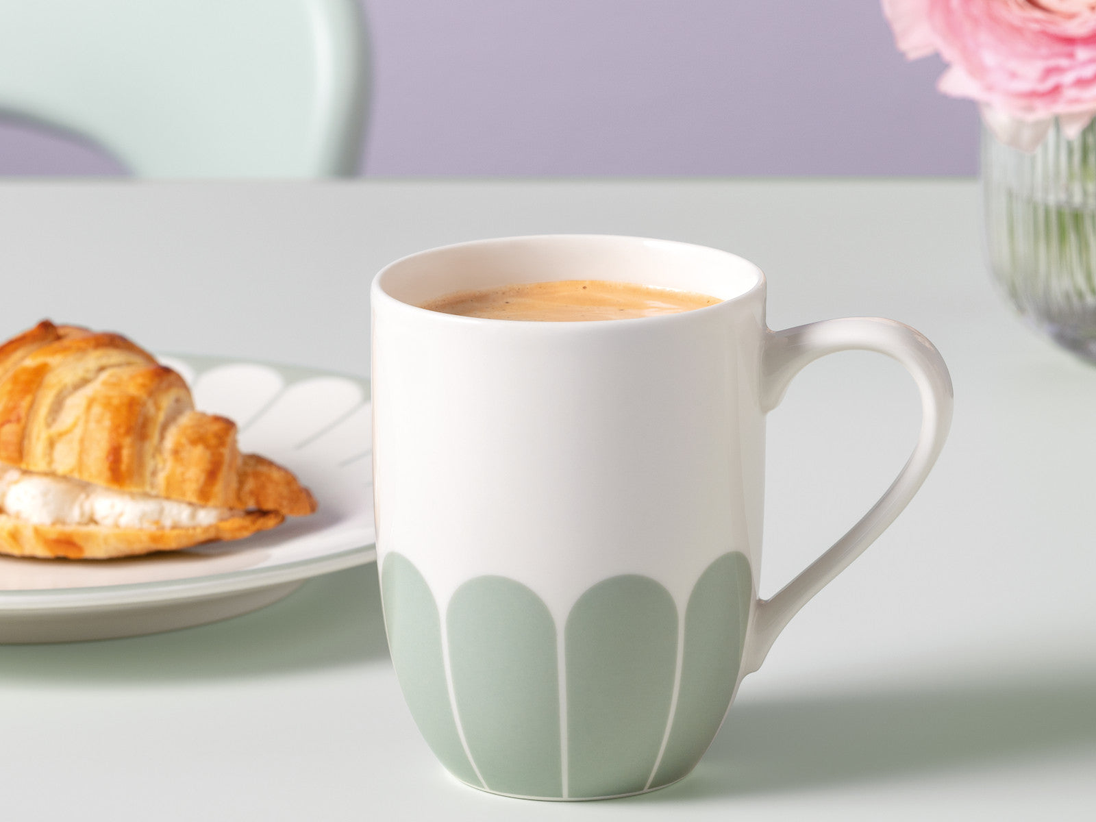 Villeroy & Boch Fleur vert Henkelbecher 0,29l Lifestyle 1