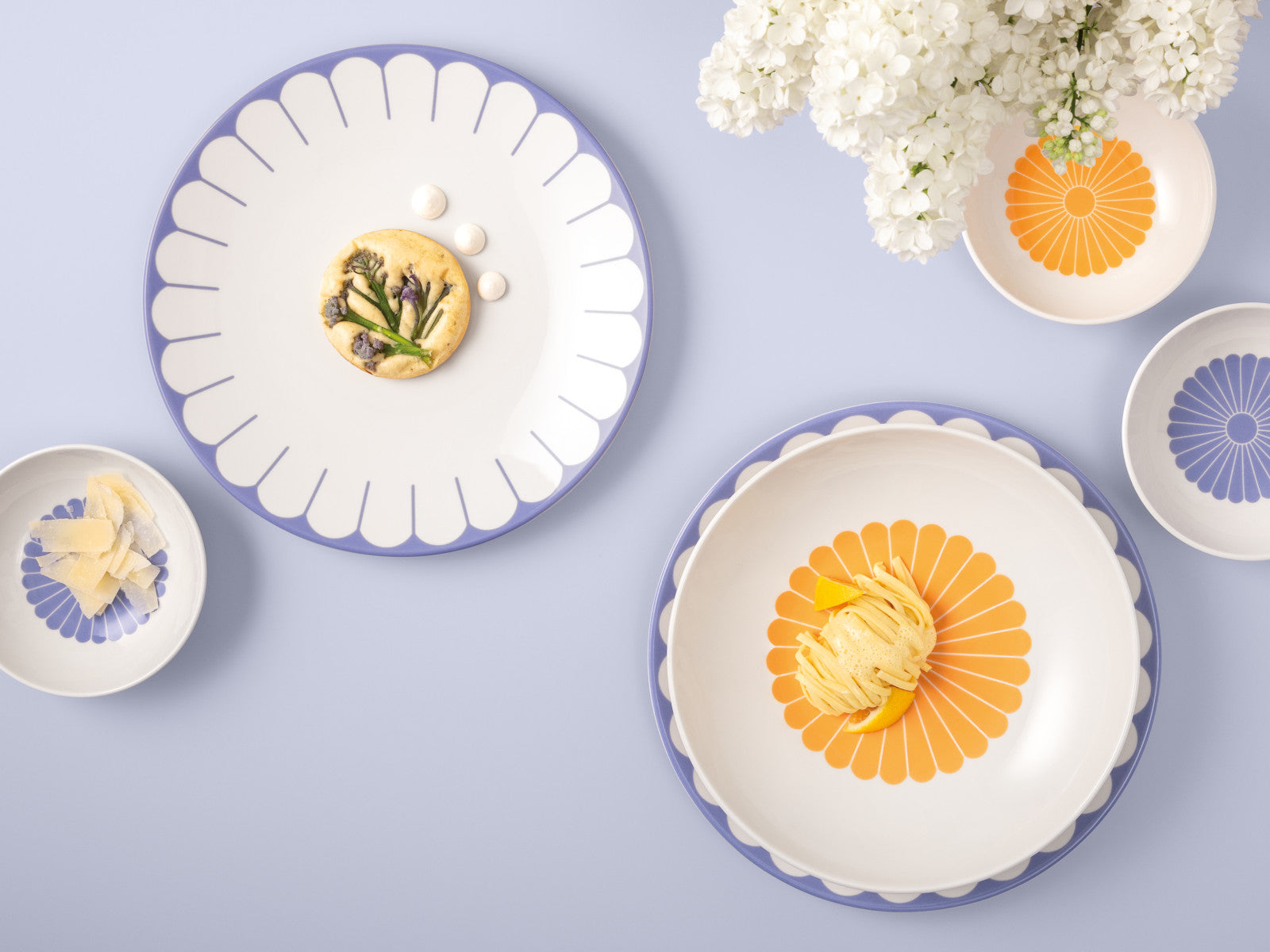 Villeroy & Boch Fleur bleu Espresso-Untertasse 11,5cm Lifestyle 4