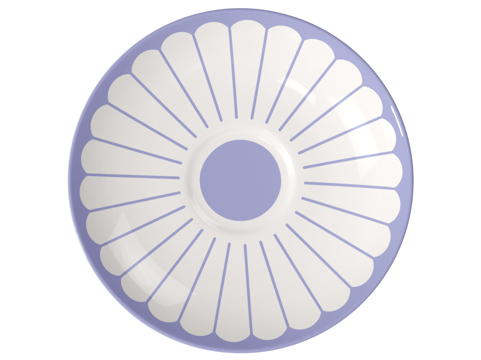 Villeroy & Boch Fleur bleu Kaffee-Untertasse 15cm Freisteller 1