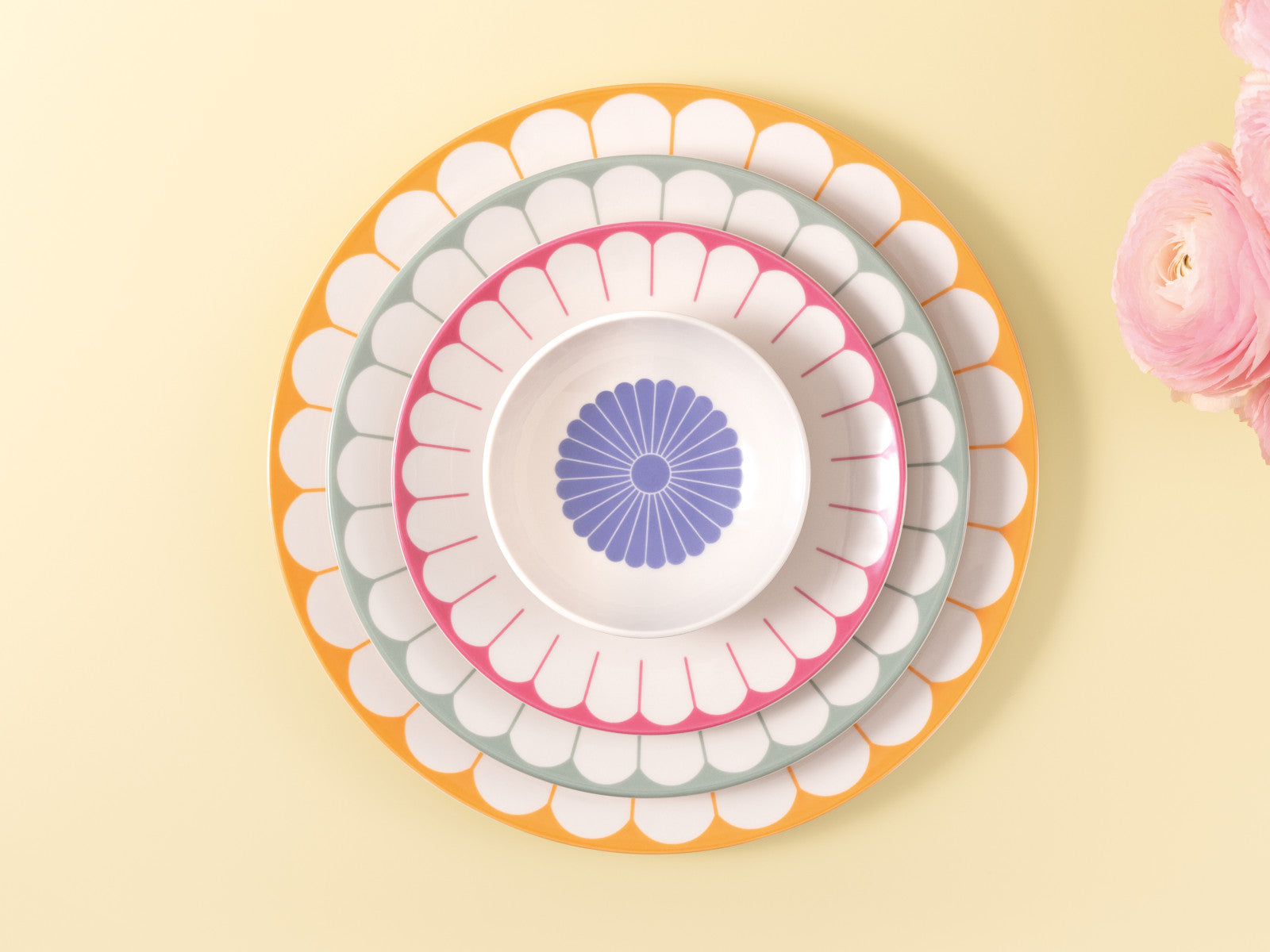 Villeroy & Boch Fleur bleu Espresso-Untertasse 11,5cm Lifestyle 1