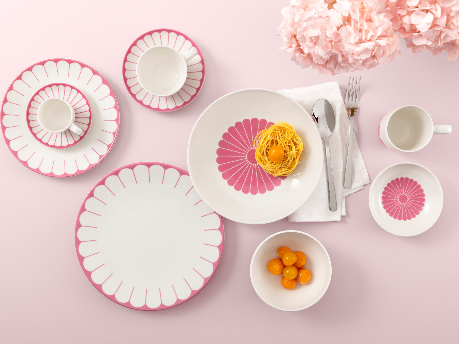 Villeroy & Boch Fleur cassis Frühstück/Dessertteller 21cm Lifestyle 3