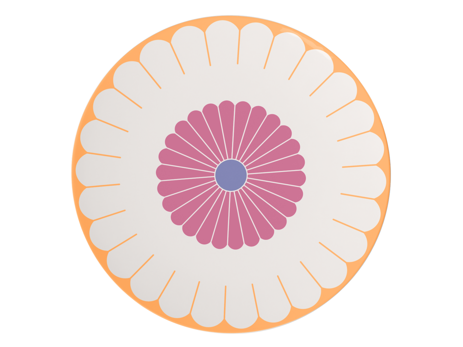 Villeroy & Boch Fleur couleur Servierteller 32cm Freisteller 1