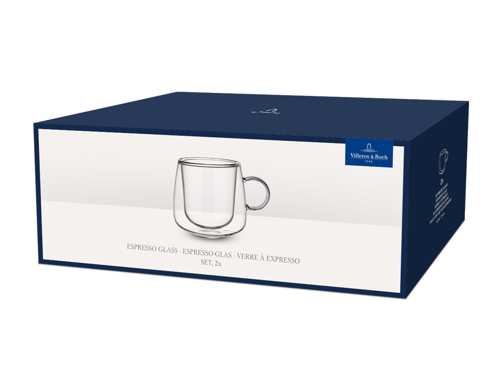 Villeroy & Boch Artesano Hot&Cold Beverages Espresso-Glas Set 0,06l 2tlg Freisteller 2