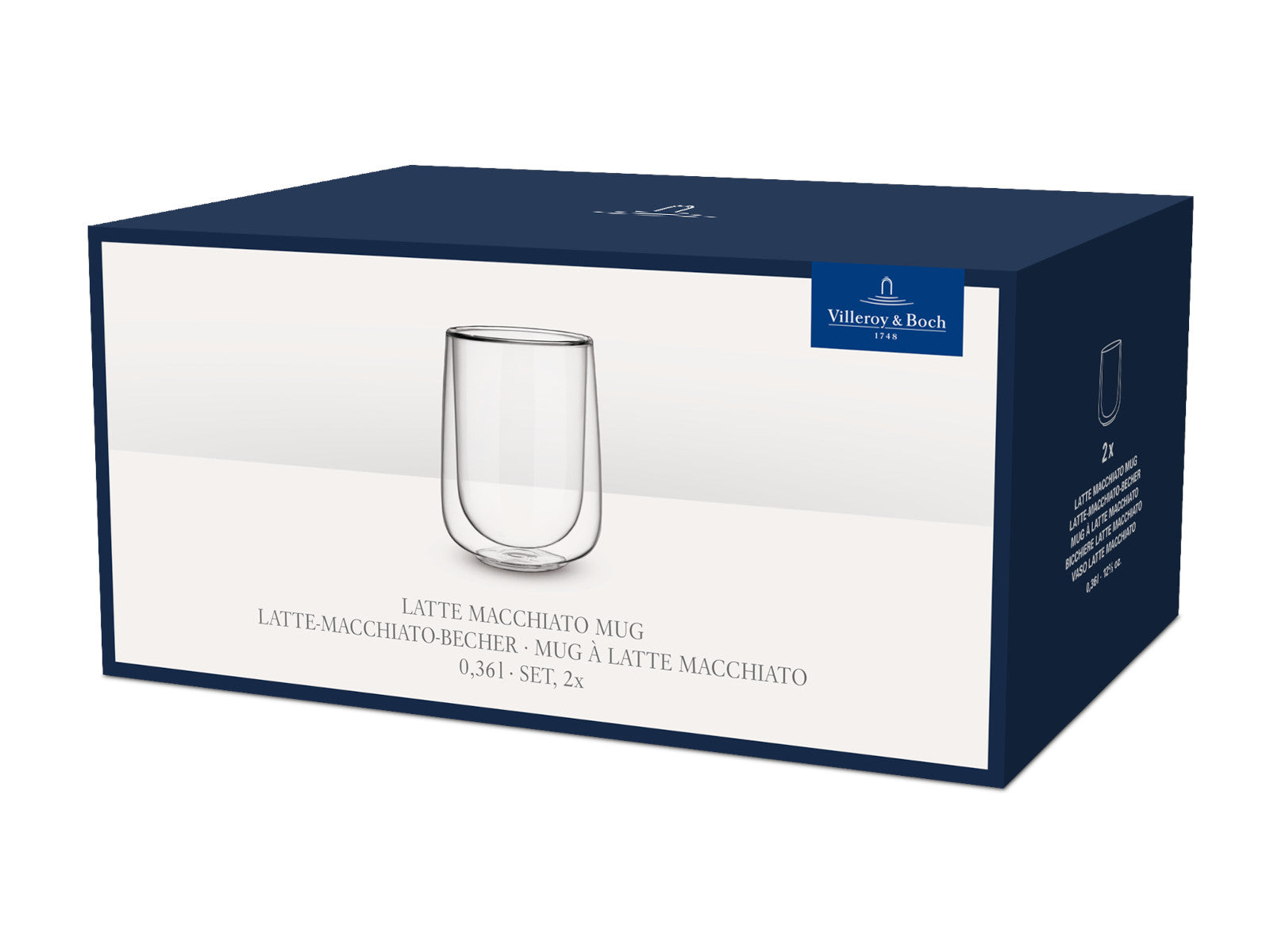 Villeroy & Boch Artesano Hot&Cold Beverages Latte-Becher 0,36l Set 2tlg Freisteller 2