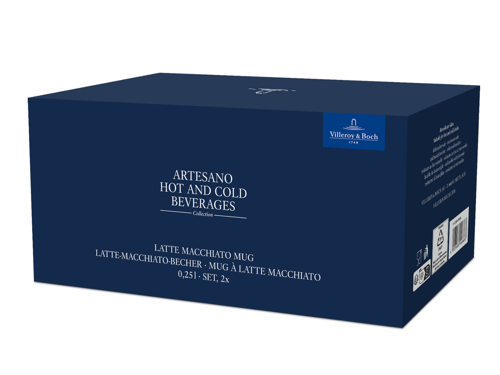 Villeroy & Boch Artesano Hot&Cold Beverages Latte-Becher 0,25l Set 2tlg Freisteller 2