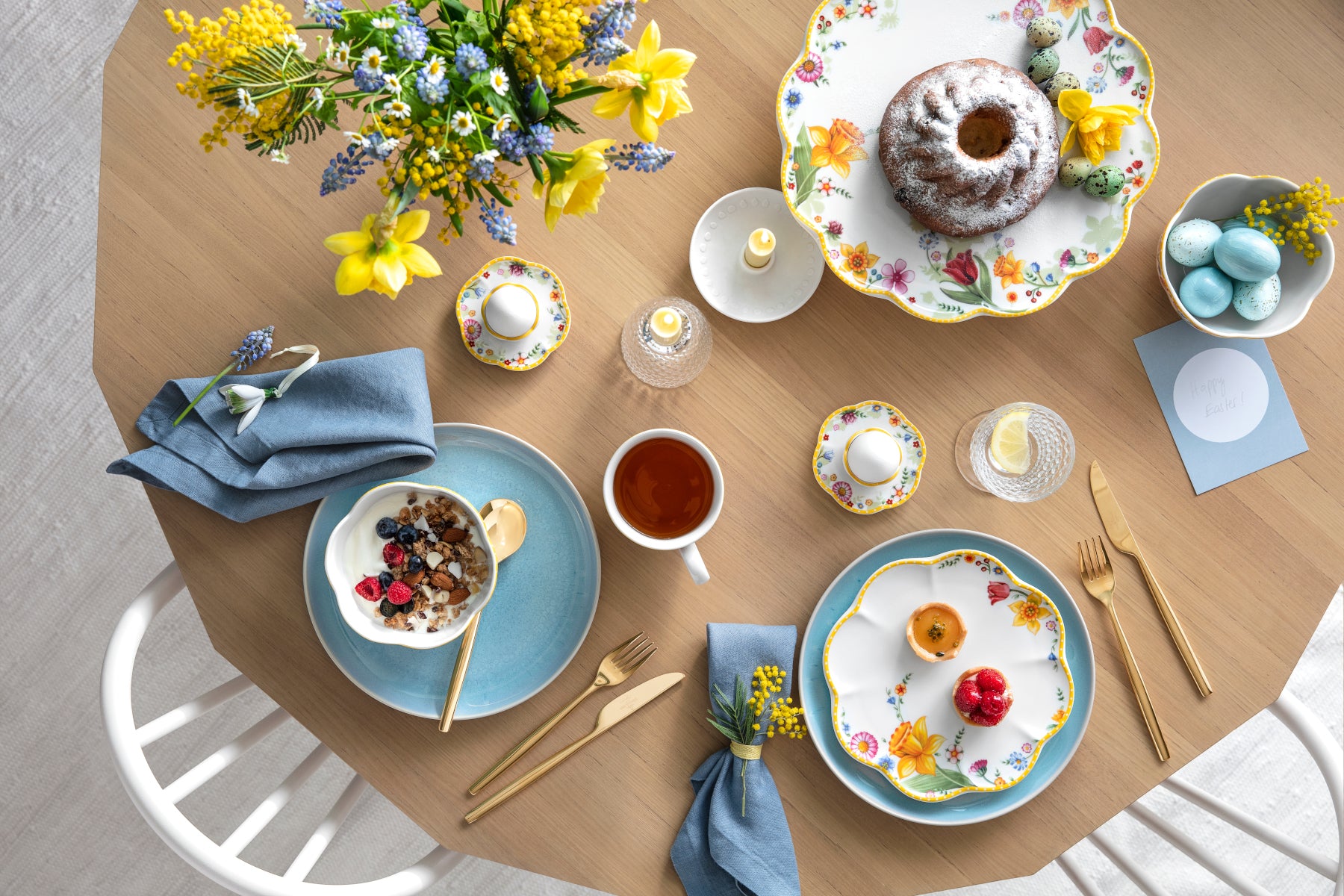 Villeroy & Boch Spring Awakening Speiseteller 27 cm Lifestyle