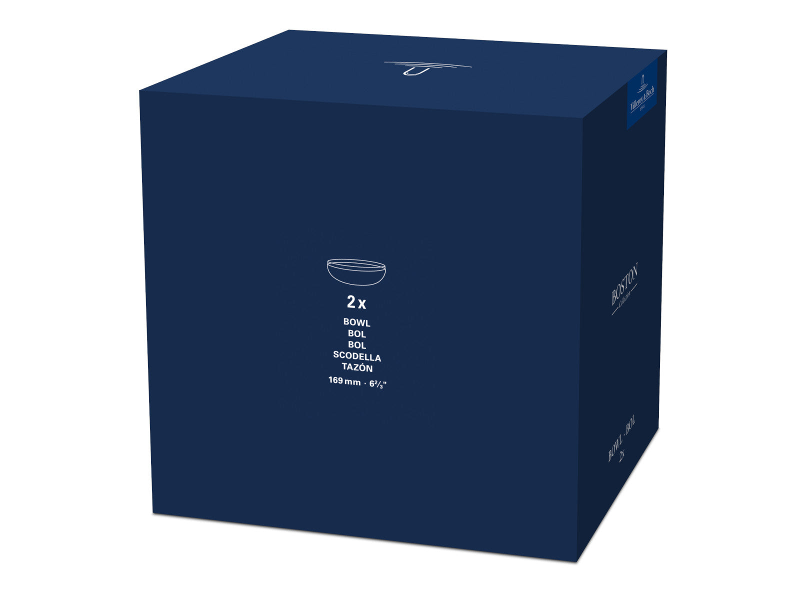 Villeroy & Boch Boston Bol klar 17cm Freisteller 3