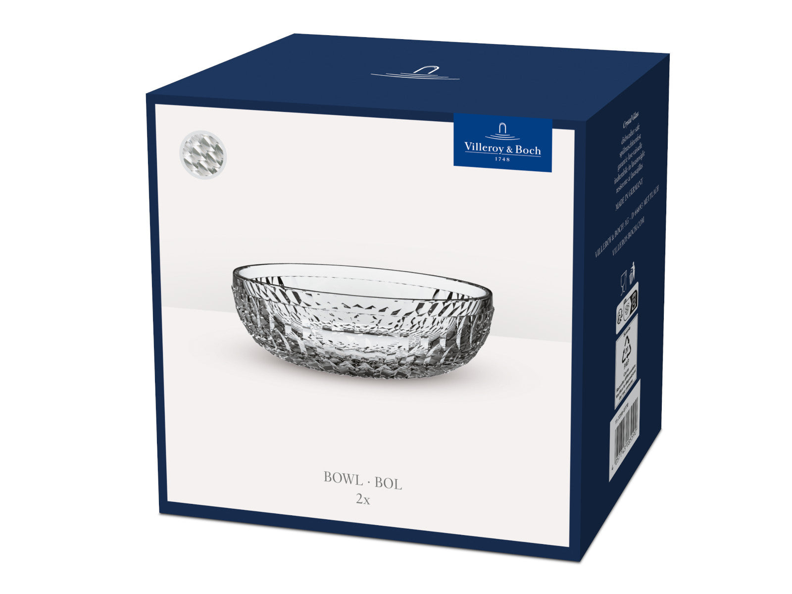 Villeroy & Boch Boston Bol klar 17cm Freisteller 2