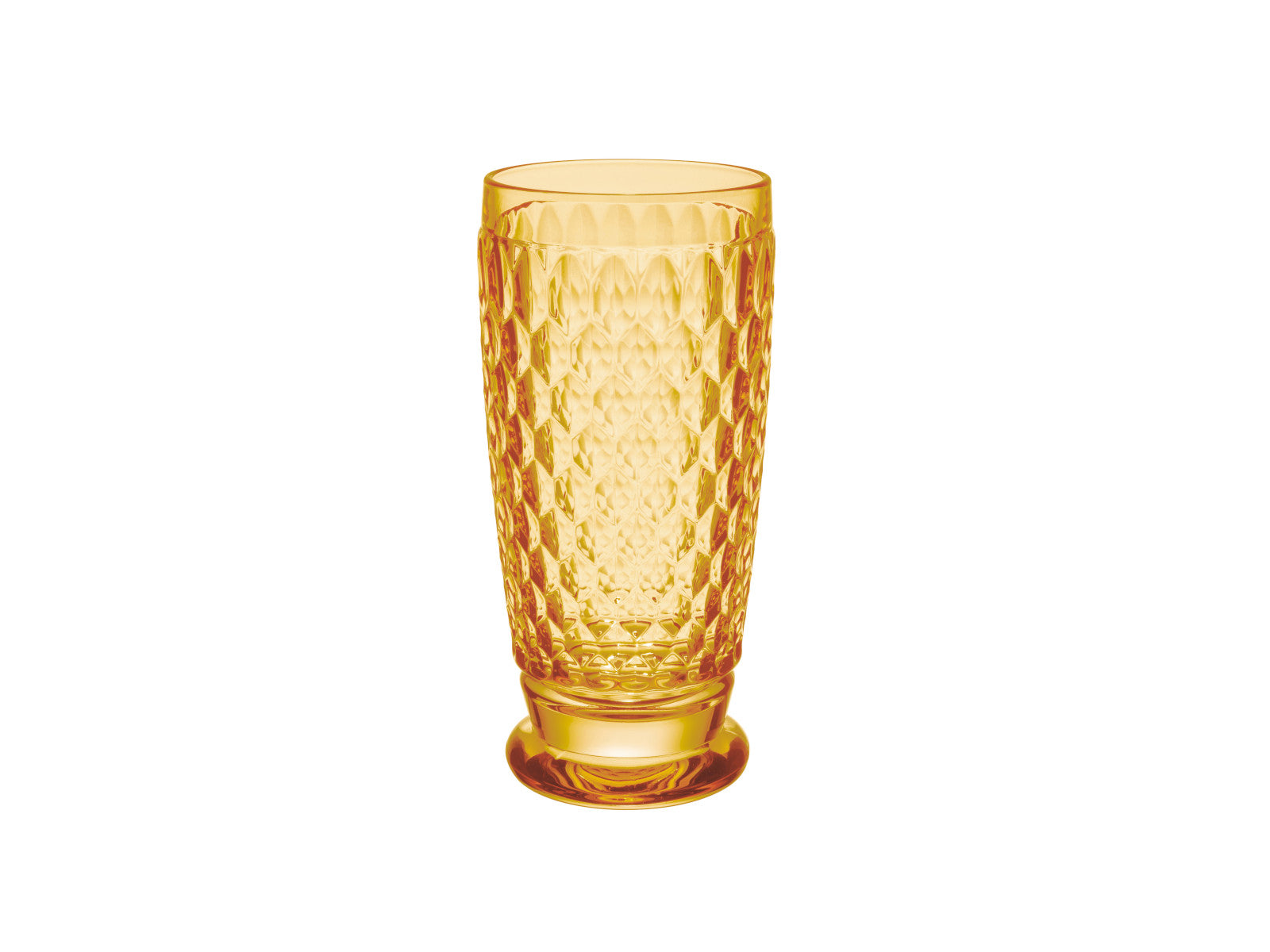 Villeroy & Boch Boston Saffron Longdrinkglas gelb 0,3l Freisteller 
