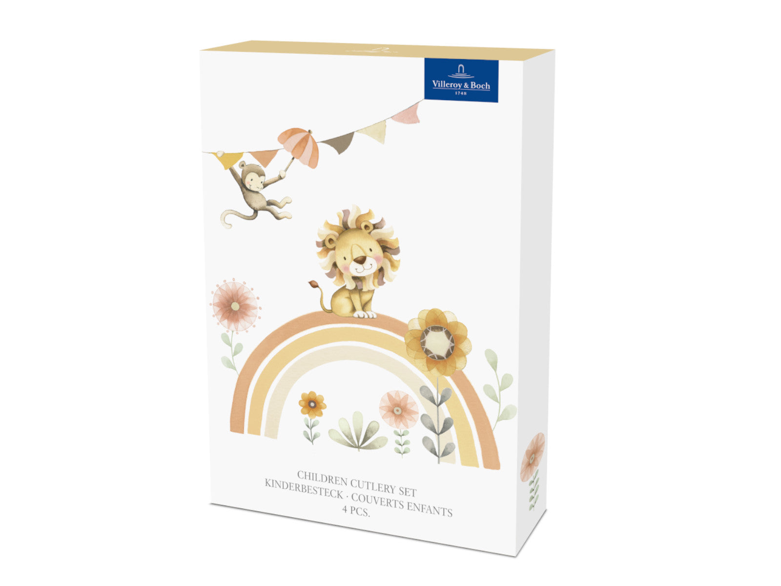 Villeroy & Boch Roar like a Lion Kinderbesteckset 4tlg Freisteller 1