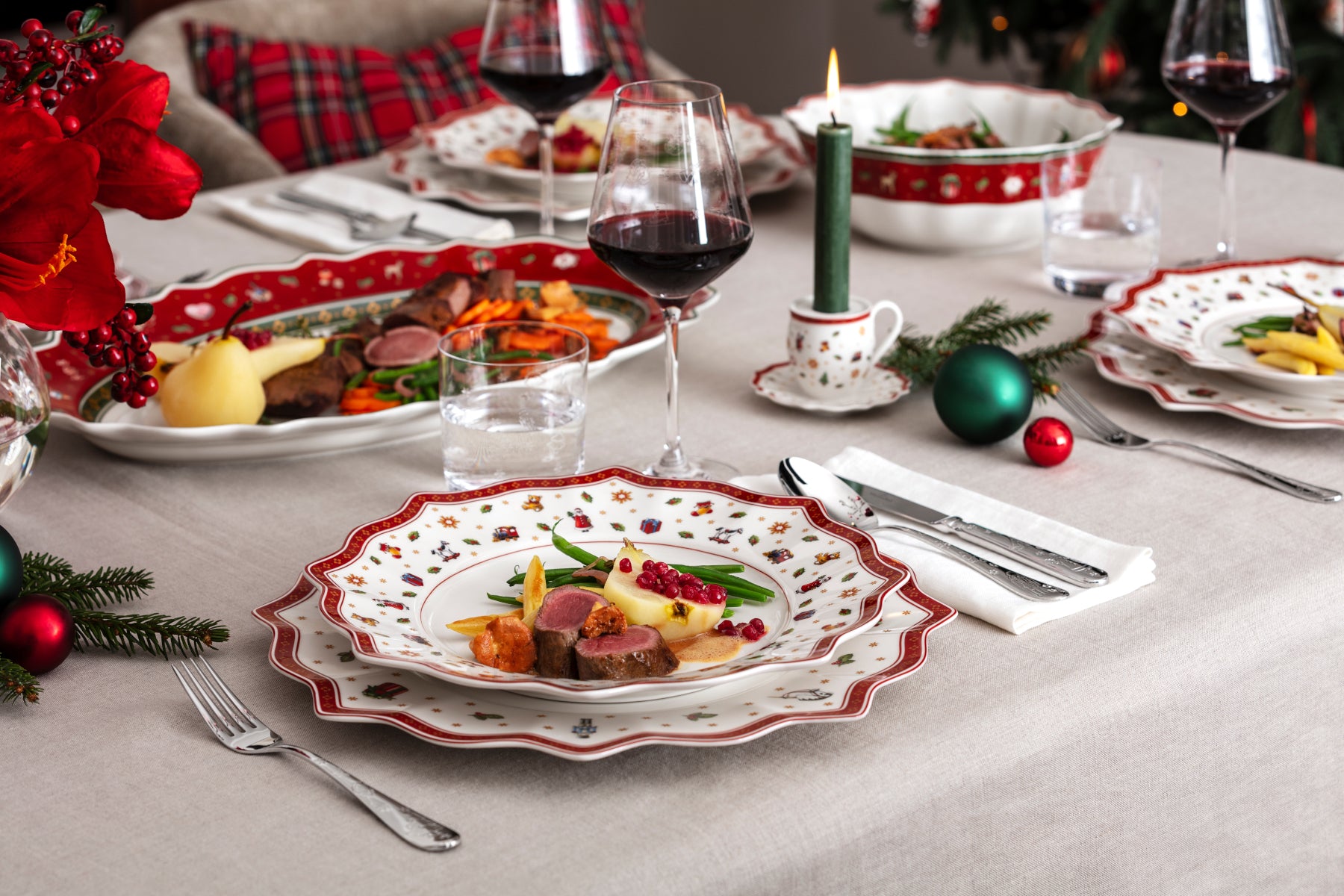 Villeroy & Boch Toy's Delight Platte oval 50 x 31 cm Lifestyle 3