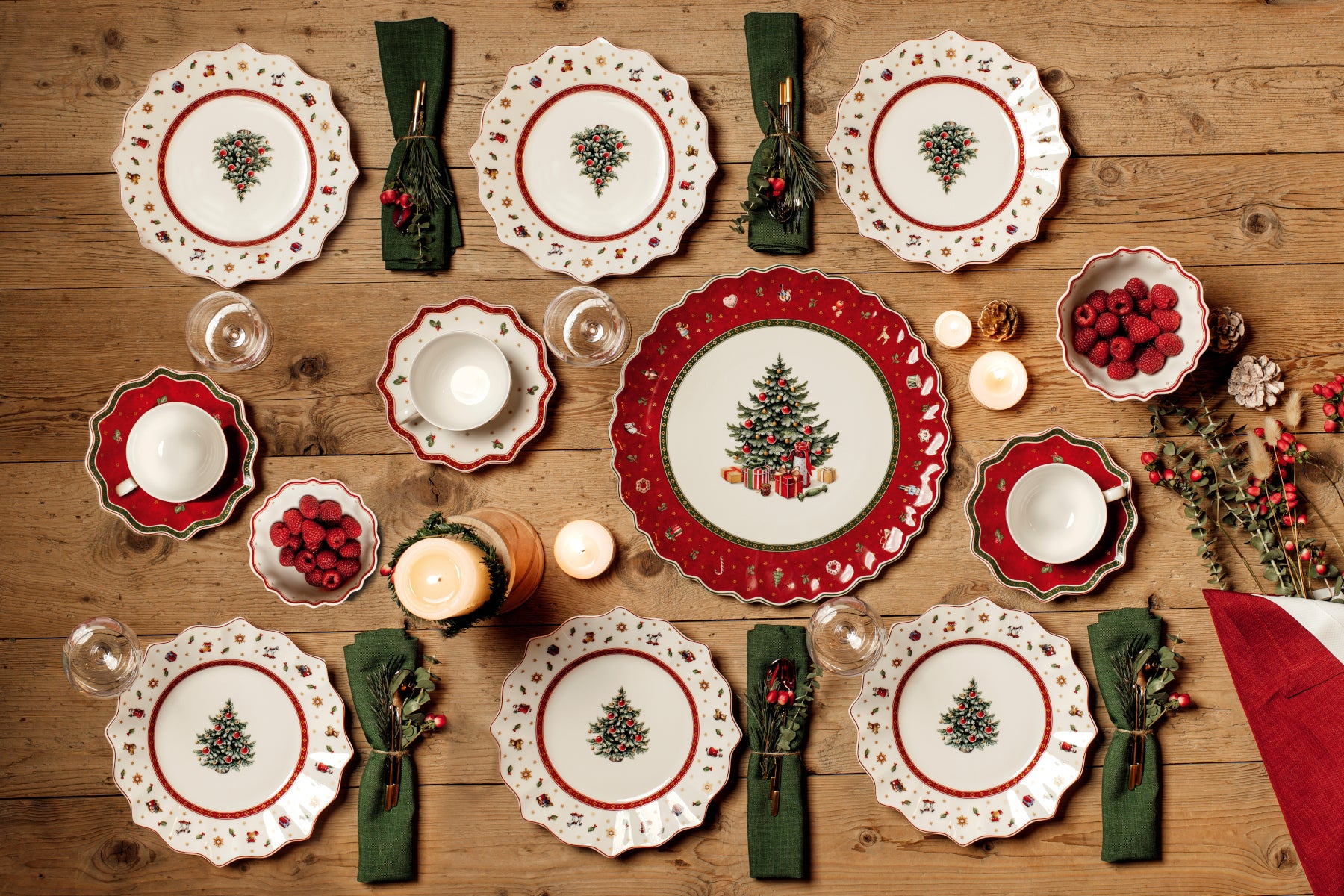 Villeroy & Boch Winter Specials Kerze Weihnachtsbaum Toys M Lifestyle