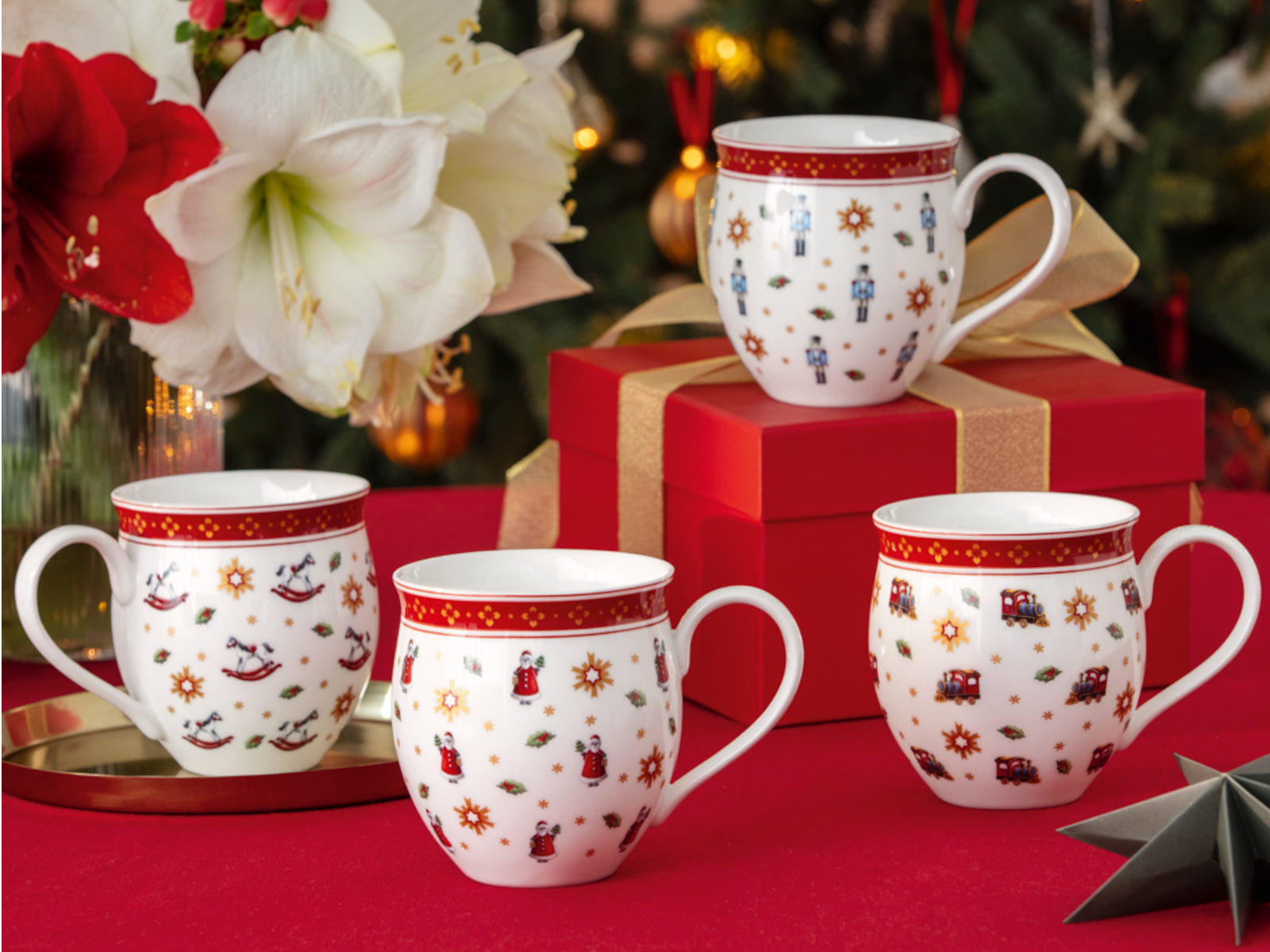 Villeroy & Boch Toy's Delight Jubiläums-Becher Set 4tlg Lifestyle 1