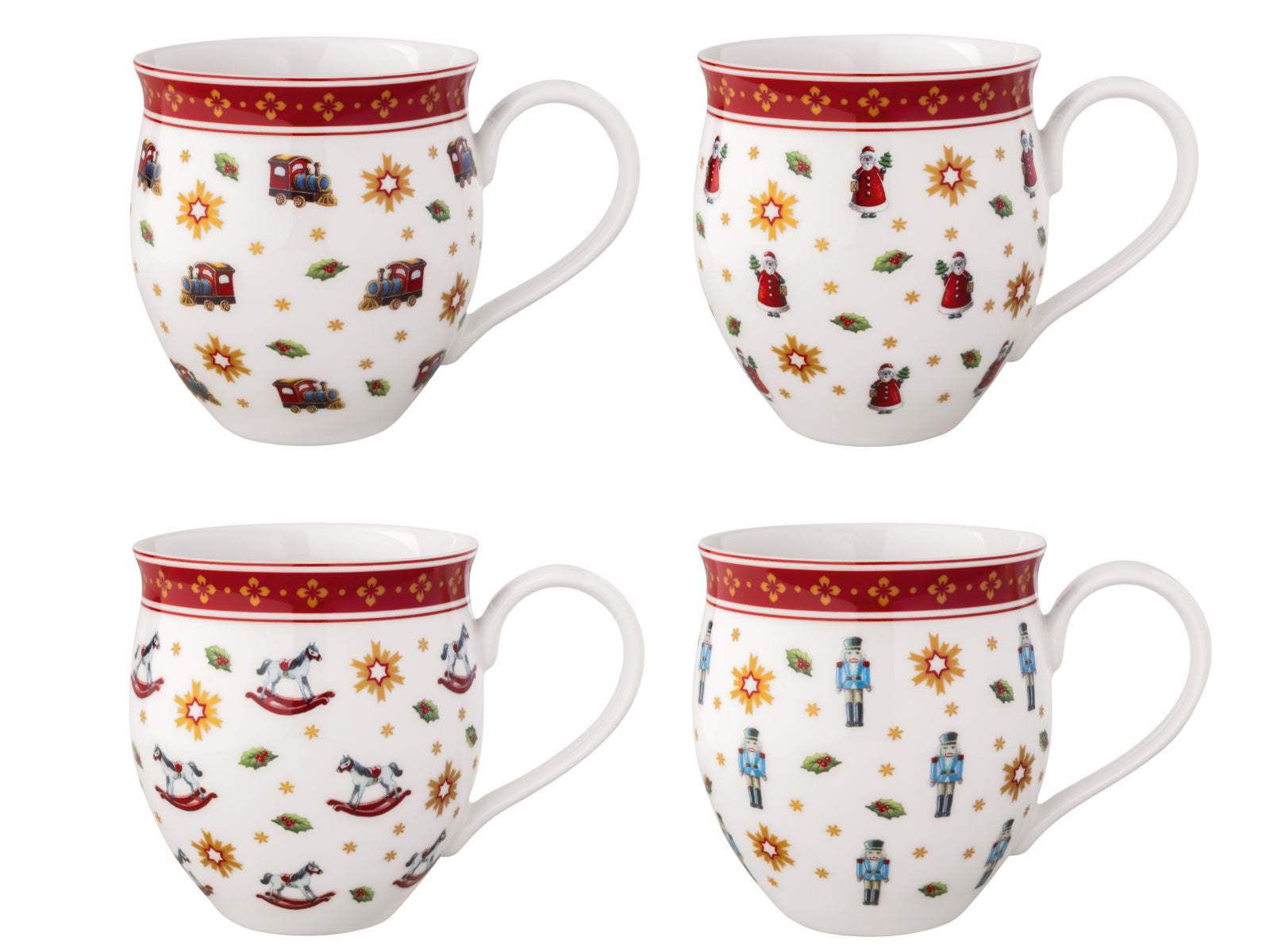 Villeroy & Boch Toy's Delight Jubiläums-Becher Set 4tlg Freisteller 1