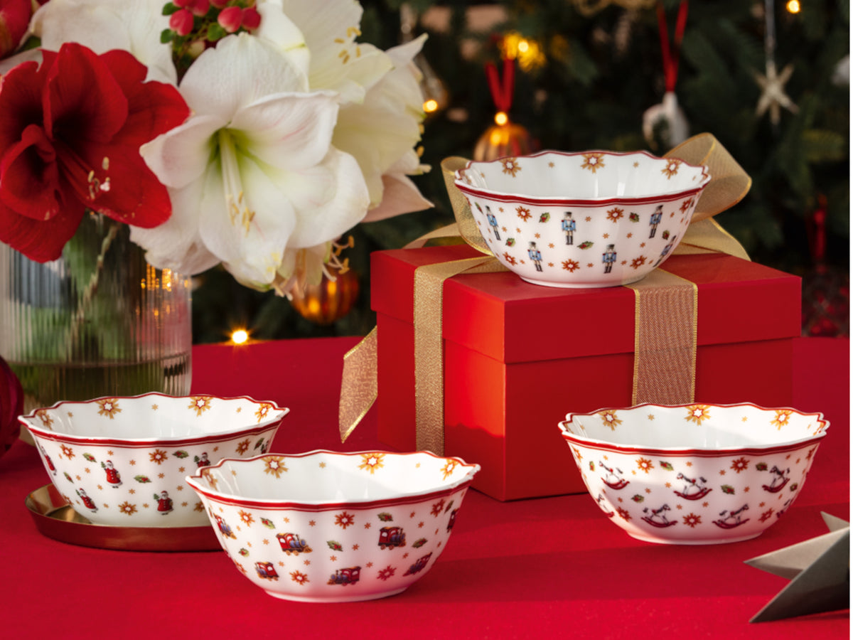 Villeroy & Boch Toy's Delight Jubiläums-Schalen Set 4tlg – Tischideen & Ambiente