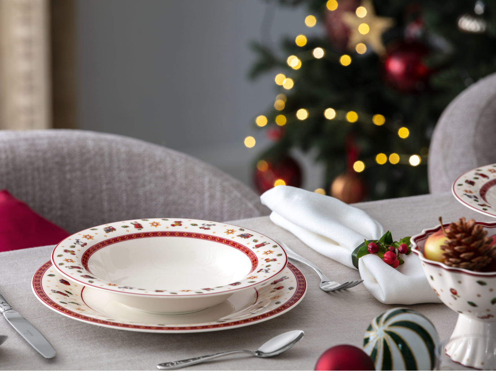 Villeroy & Boch Toy's Delight Specials Suppenteller weiss 23cm Lifestyle 1