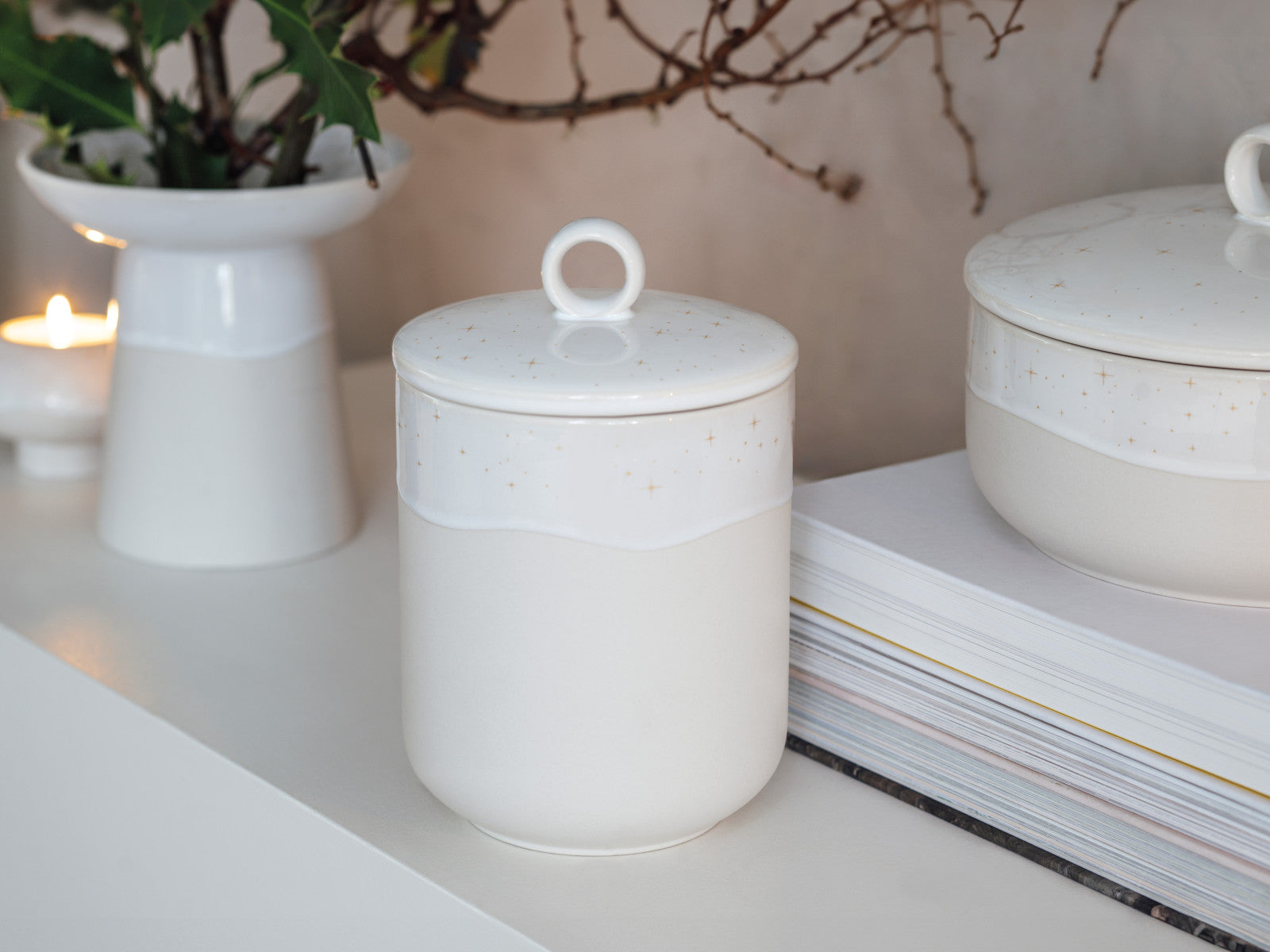 Villeroy & Boch Winter Glow Dose 1,3 l Lifestyle1