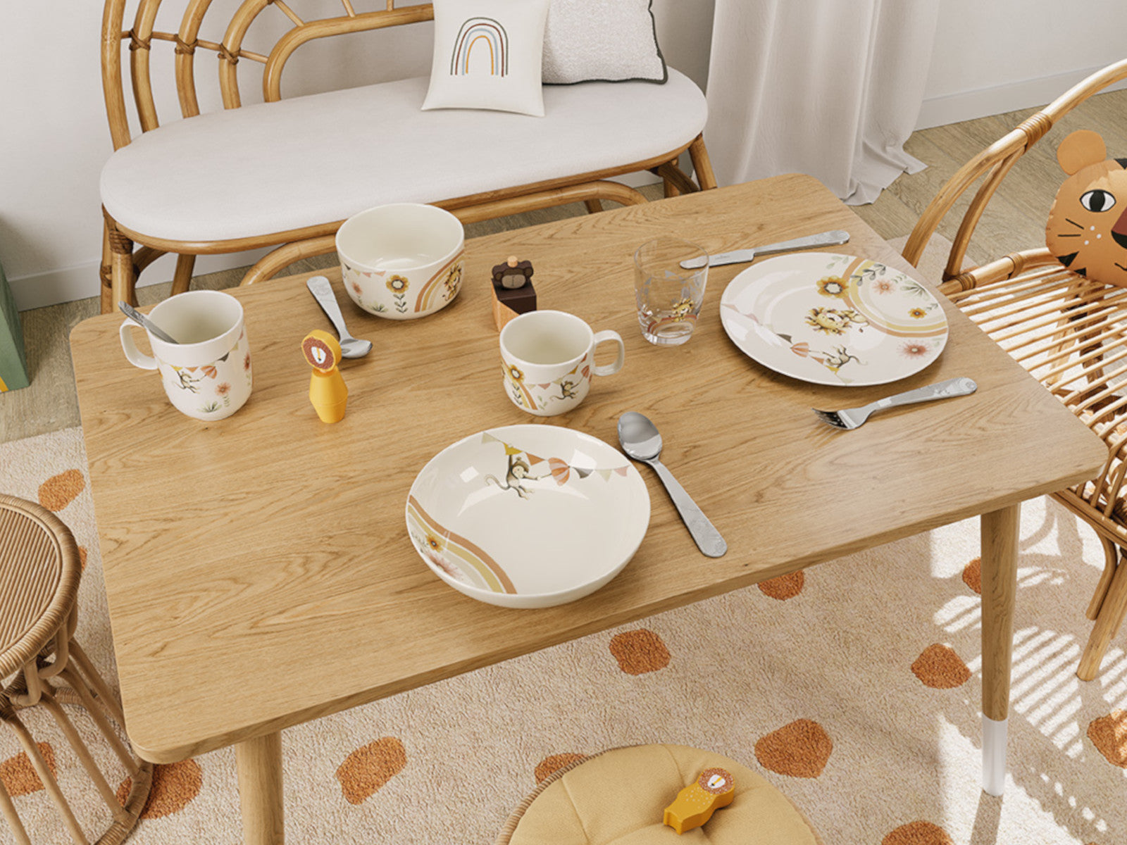 Villeroy & Boch Roar like a Lion Kinderbecher mit Henkel klein 0,17l Lifestyle 2