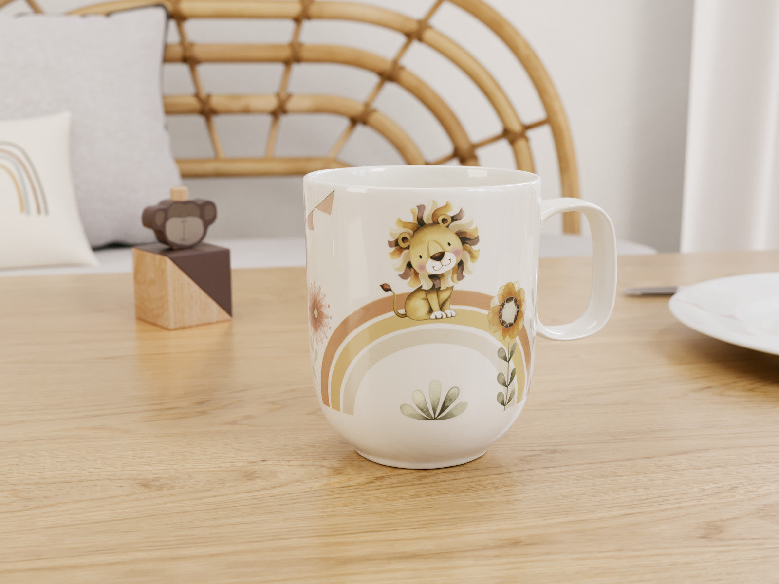 Villeroy & Boch Roar like a Lion Kinderbecher mit Henkel groß 0,28l Lifestyle 1