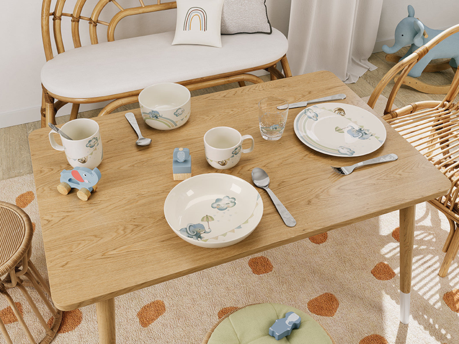 Villeroy & Boch Walk like an Elephant Kinderbecher mit Henkel groß 0,28l Lifestyle 3