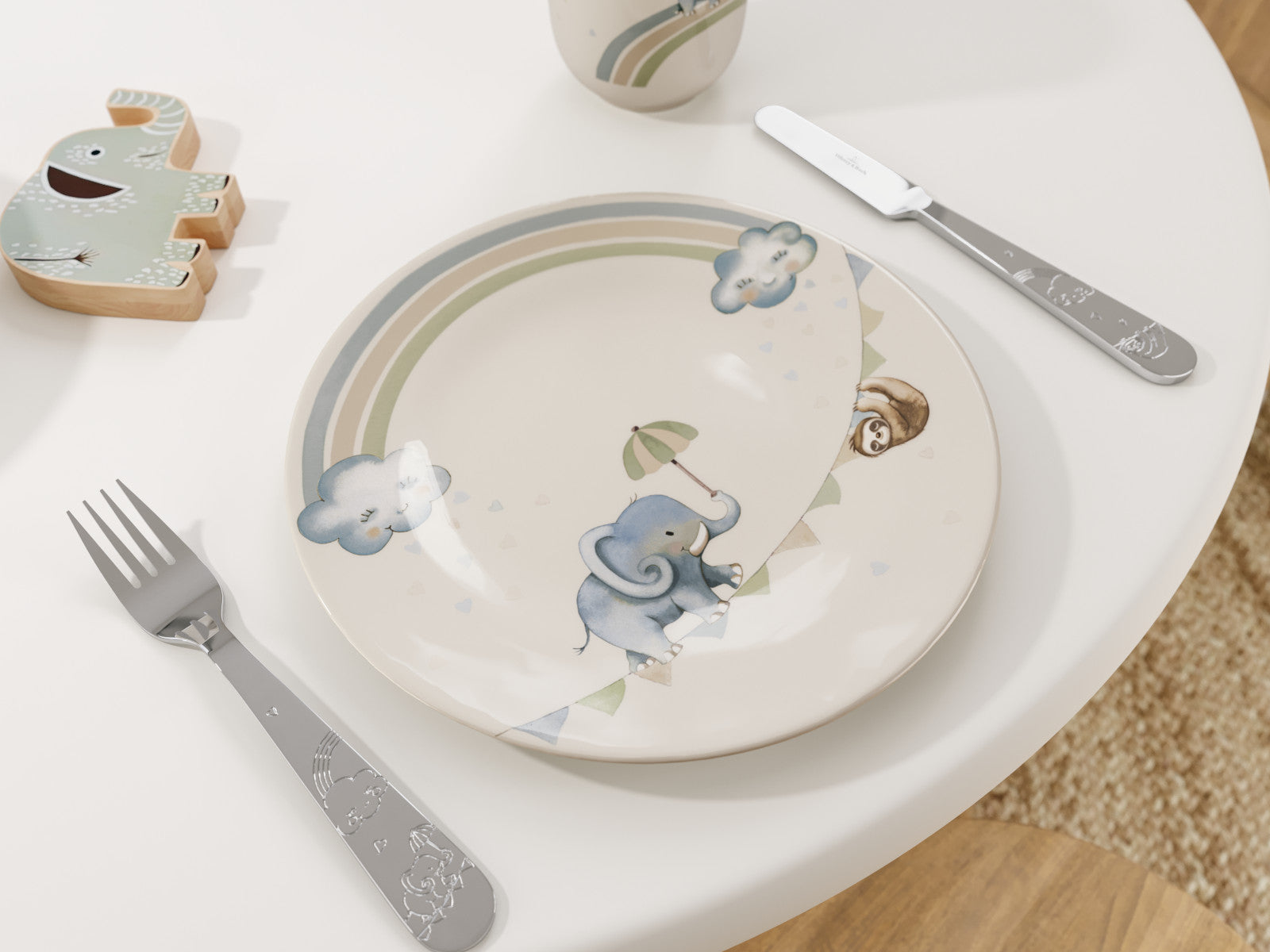 Villeroy & Boch Walk like an Elephant Kinderteller 21,5cm Lifestyle 1