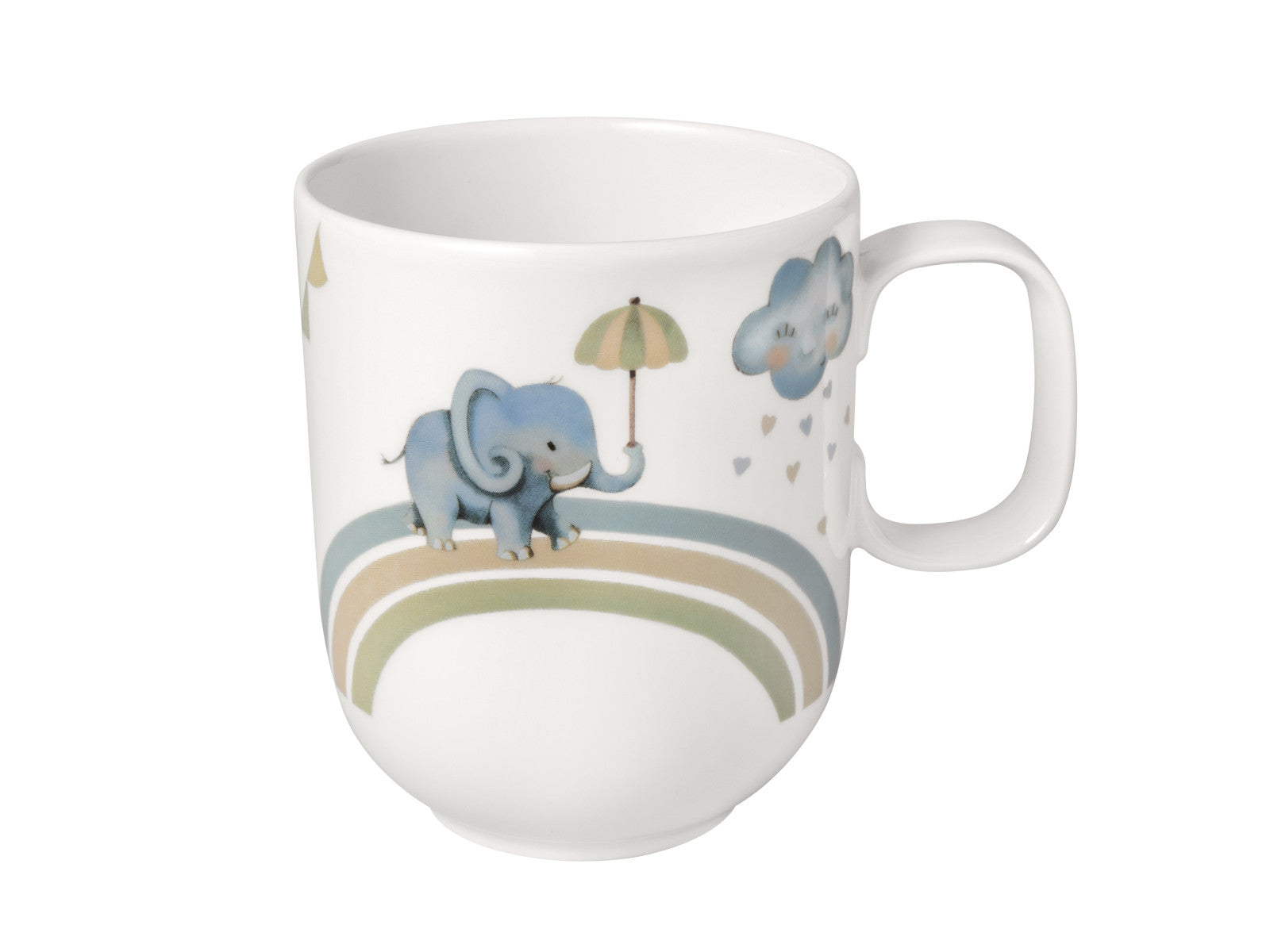 Villeroy & Boch Walk like an Elephant Kinderbecher mit Henkel groß 0,28l Freisteller 1
