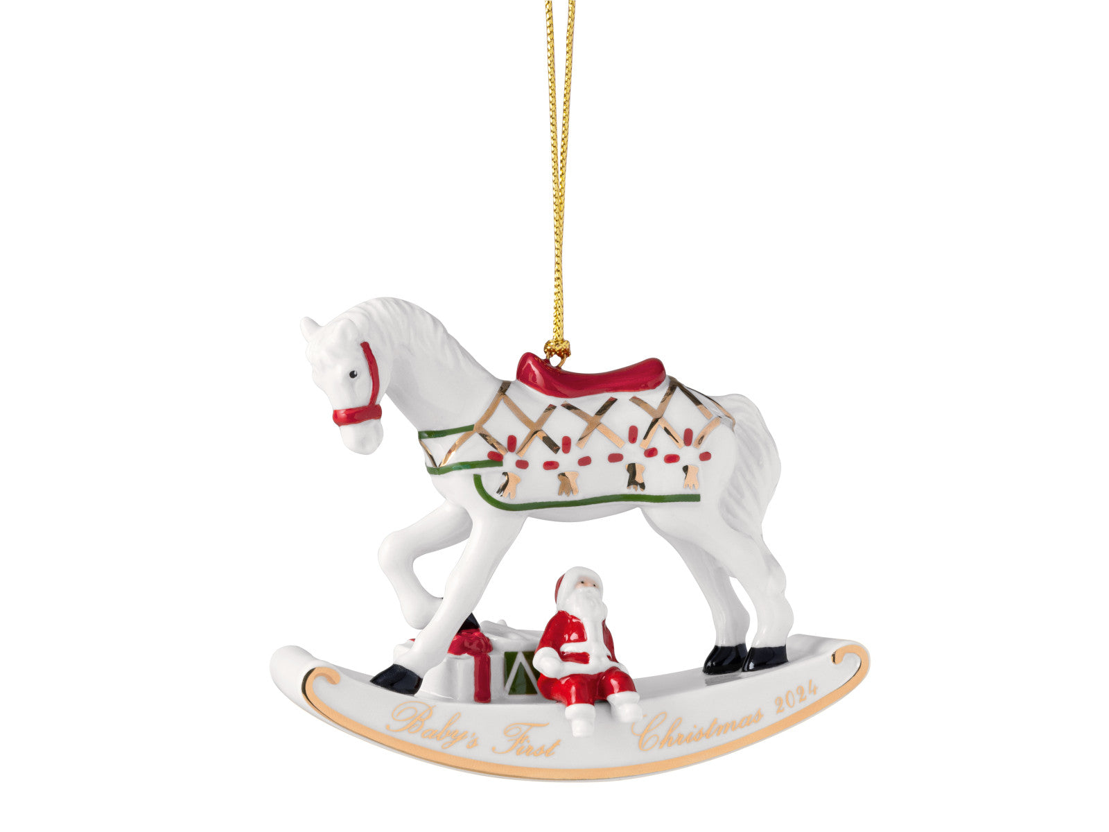 Villeroy & Boch Christmas Classics Ornament Schaukelpferd 9cm Freisteller2