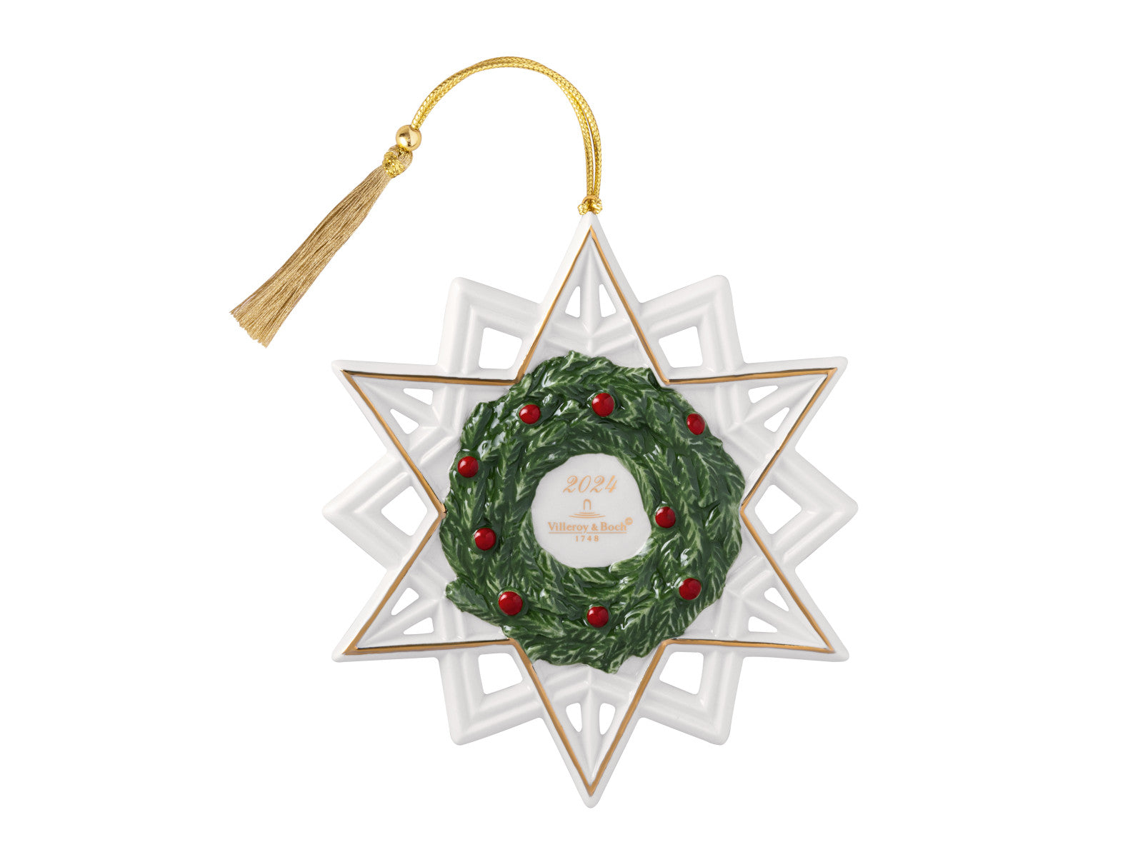 Villeroy & Boch Christmas Classics Ornament Stern 10,5cm Freisteller2