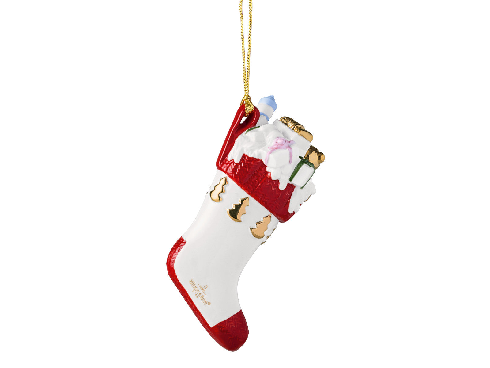 Villeroy & Boch Christmas Classics Ornament Nikolausstiefel 13cm Freisteller3