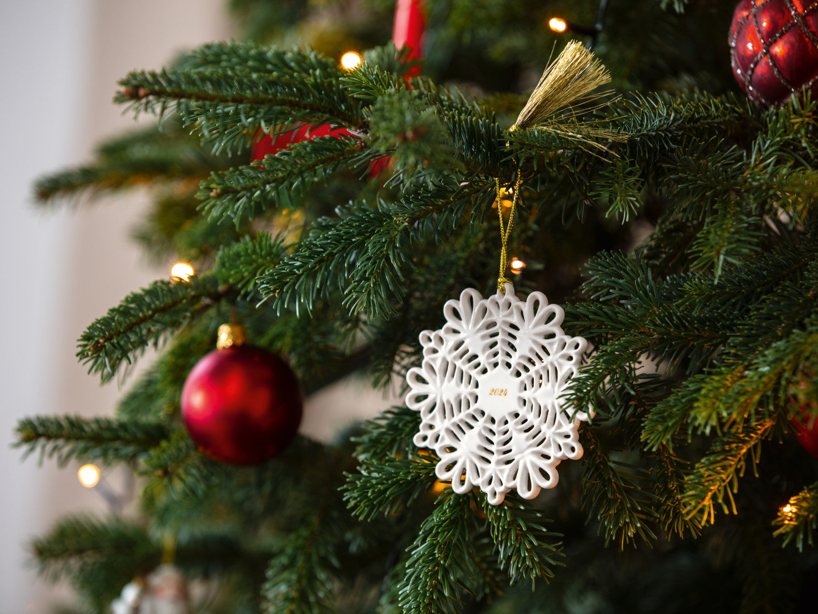 Villeroy & Boch Christmas Classics Ornament Schneeflocke 10cm Lifestyle